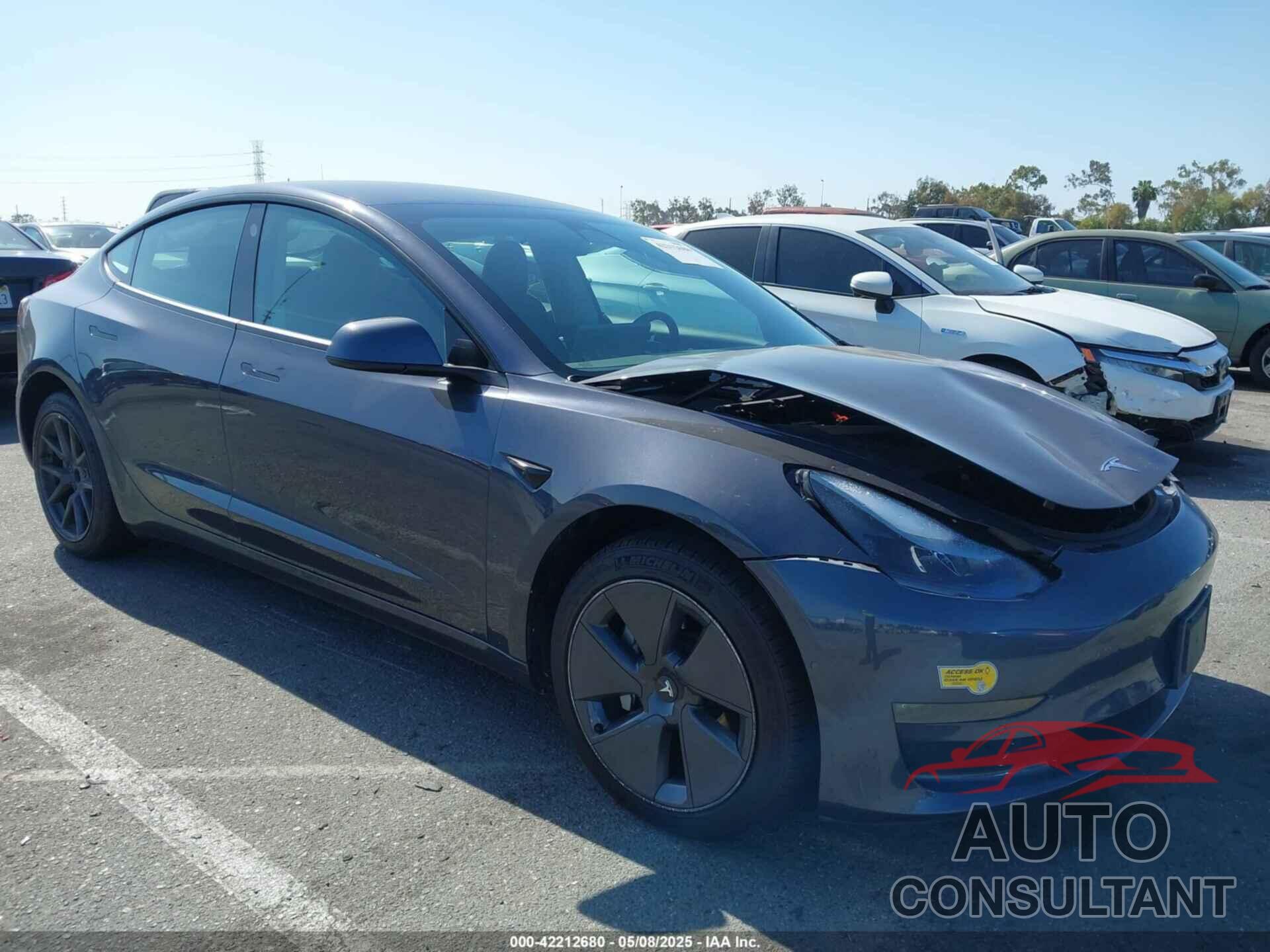 TESLA MODEL 3 2022 - 5YJ3E1EB5NF173066
