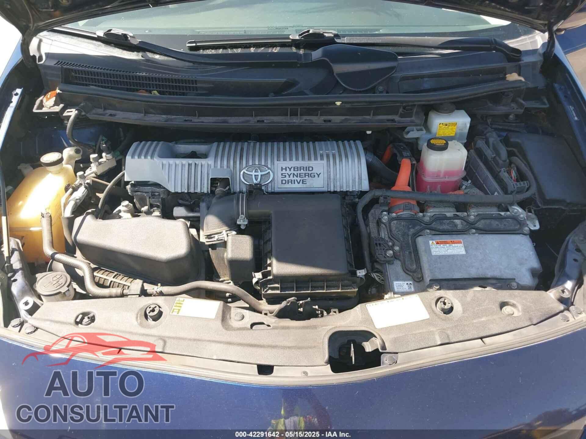 TOYOTA PRIUS 2012 - JTDKN3DU6C1493769