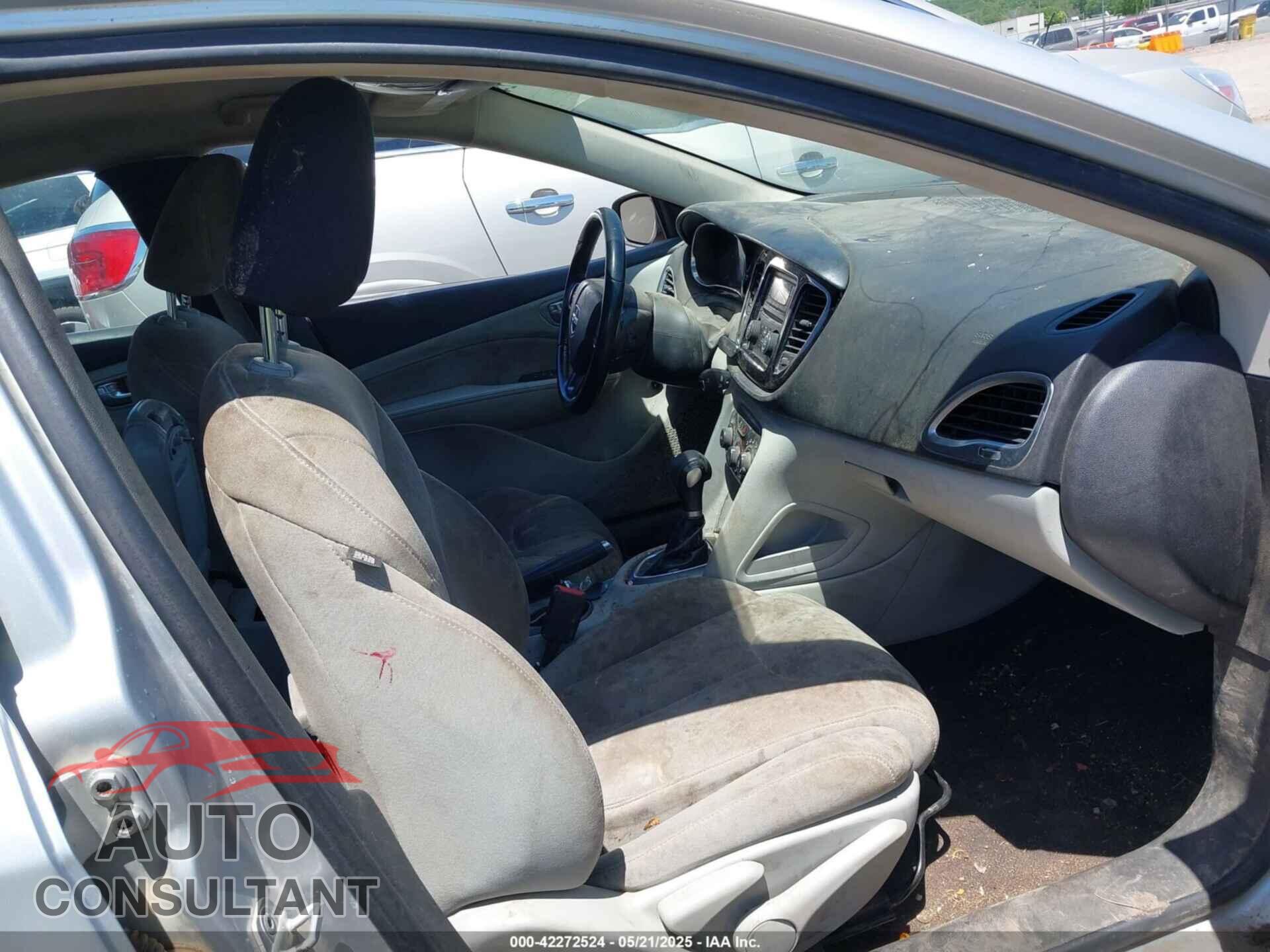 DODGE DART 2013 - 1C3CDFBA2DD713916