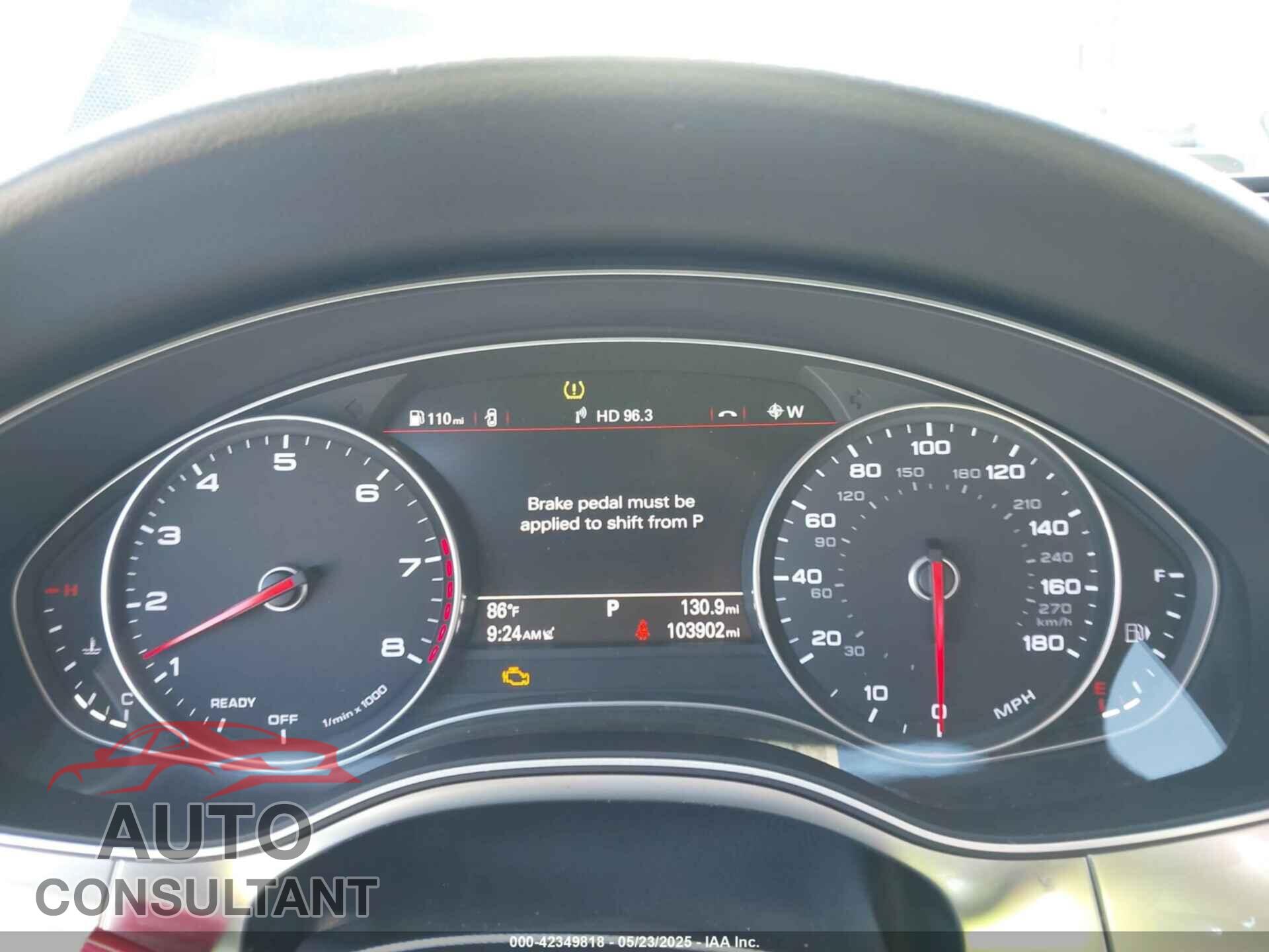 AUDI A6 2018 - WAUC8AFC4JN007886