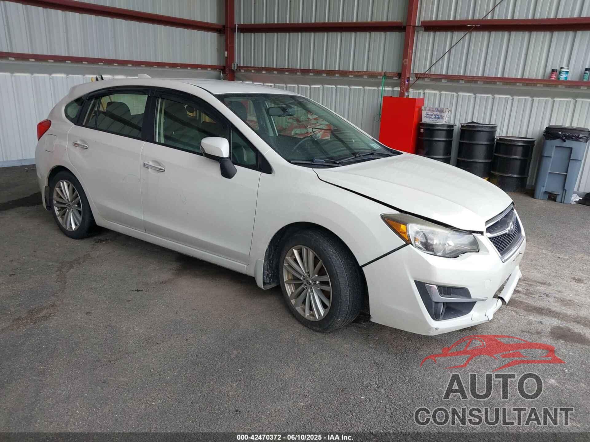SUBARU IMPREZA 2016 - JF1GPAK60G8335486