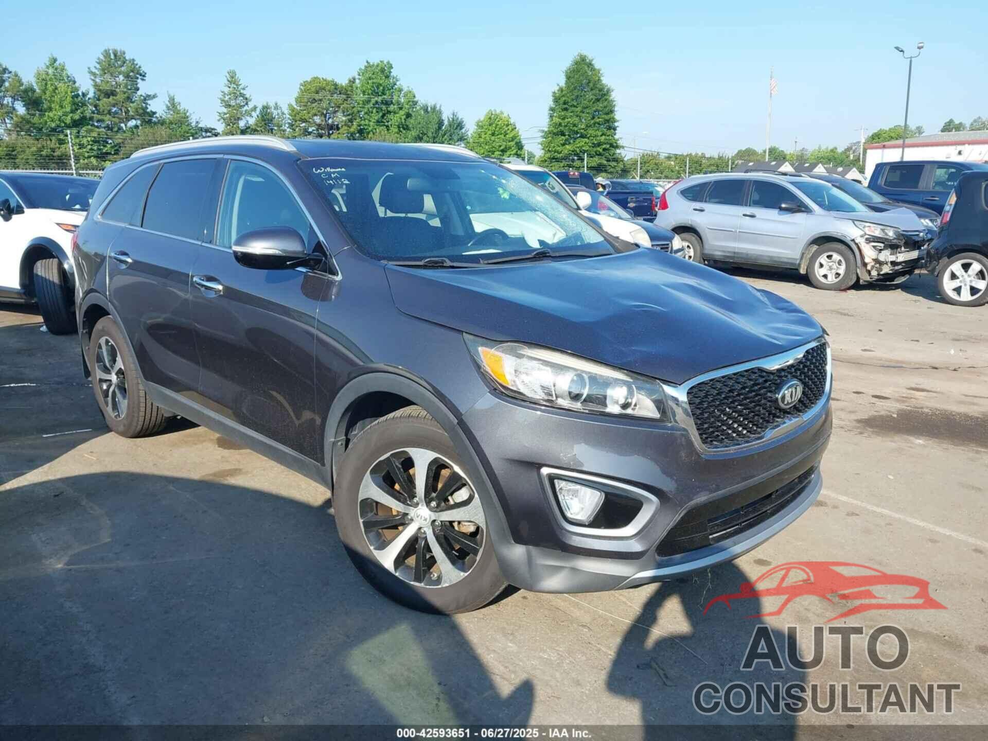 KIA SORENTO 2017 - 5XYPH4A12HG188242