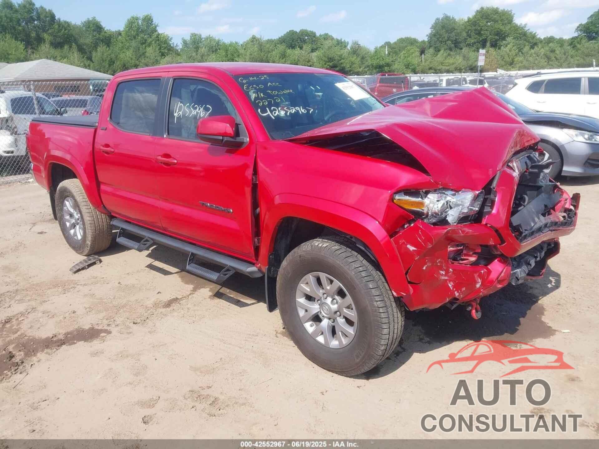 TOYOTA TACOMA 2017 - 3TMCZ5AN5HM077353