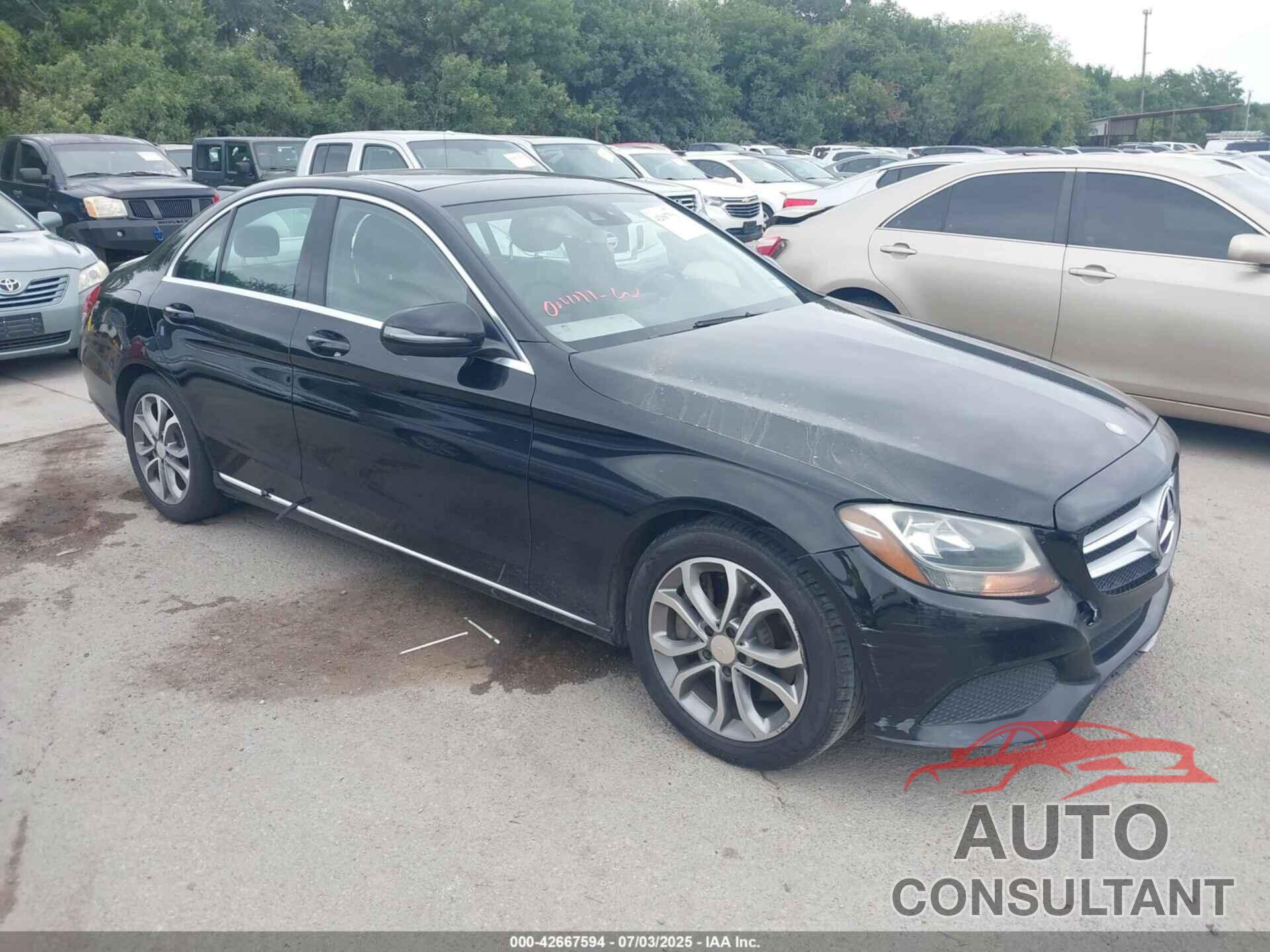 MERCEDES-BENZ C 300 2016 - 55SWF4JB7GU127936