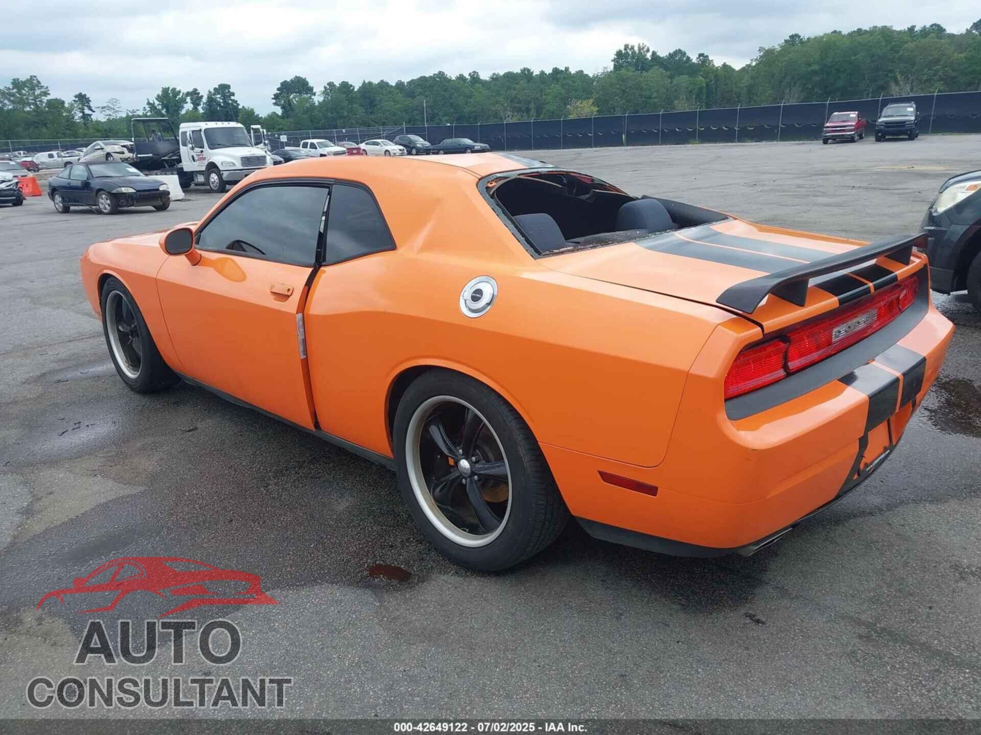 DODGE CHALLENGER 2012 - 2C3CDYAG3CH155545