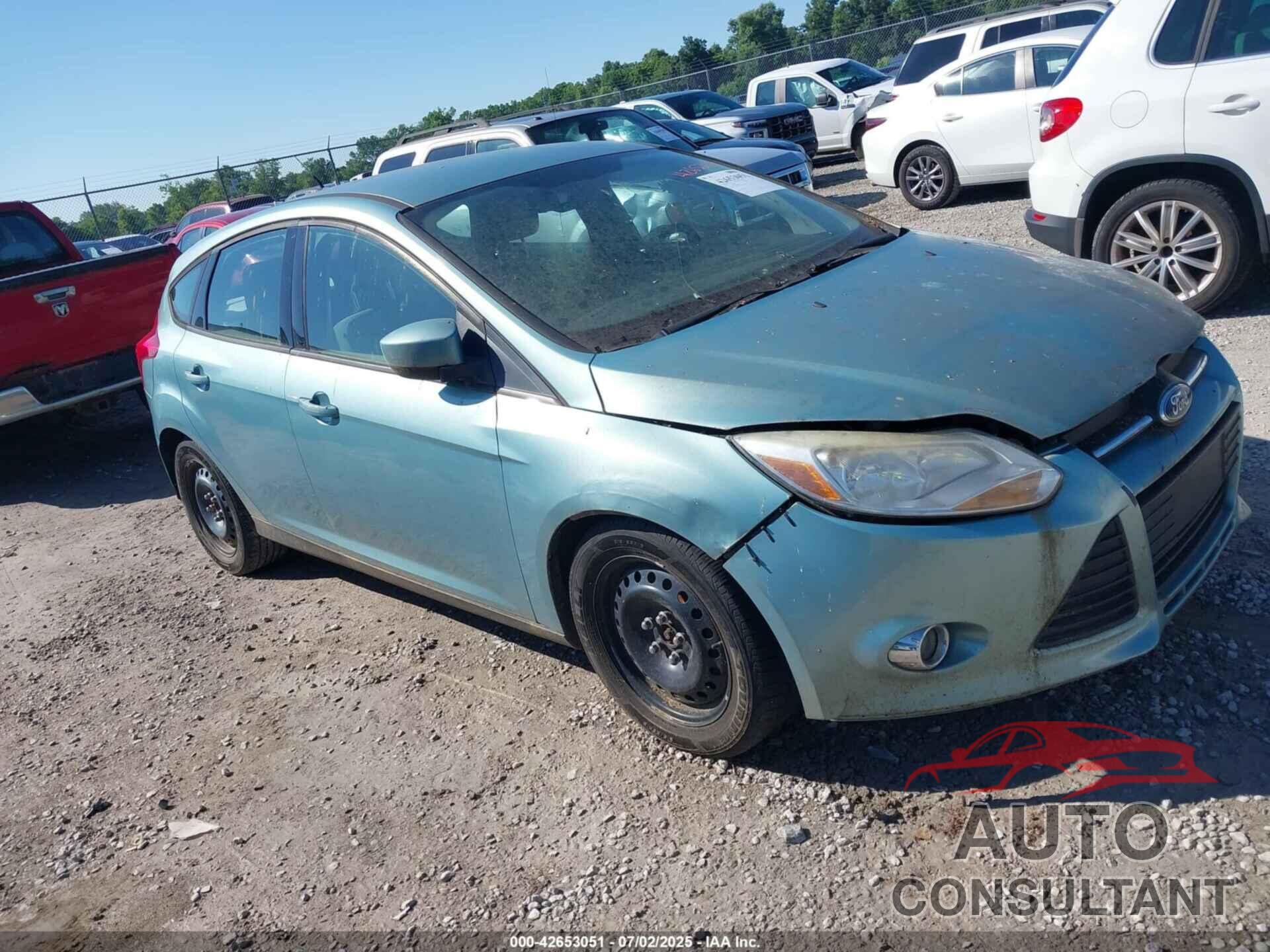 FORD FOCUS 2012 - 1FAHP3K27CL299848