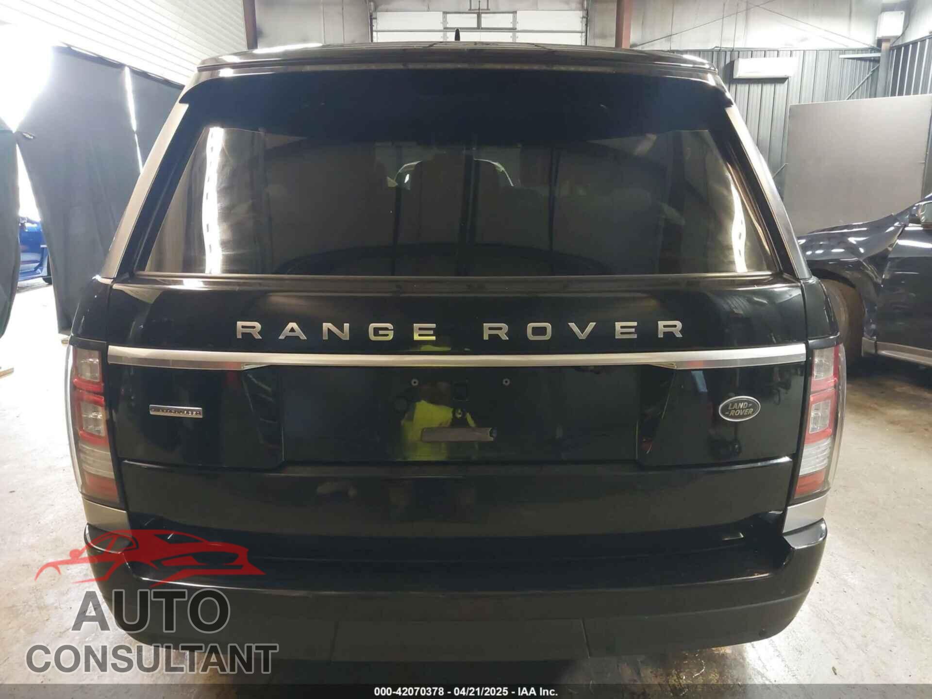 LAND ROVER RANGE ROVER 2016 - SALGS3EF7GA248542