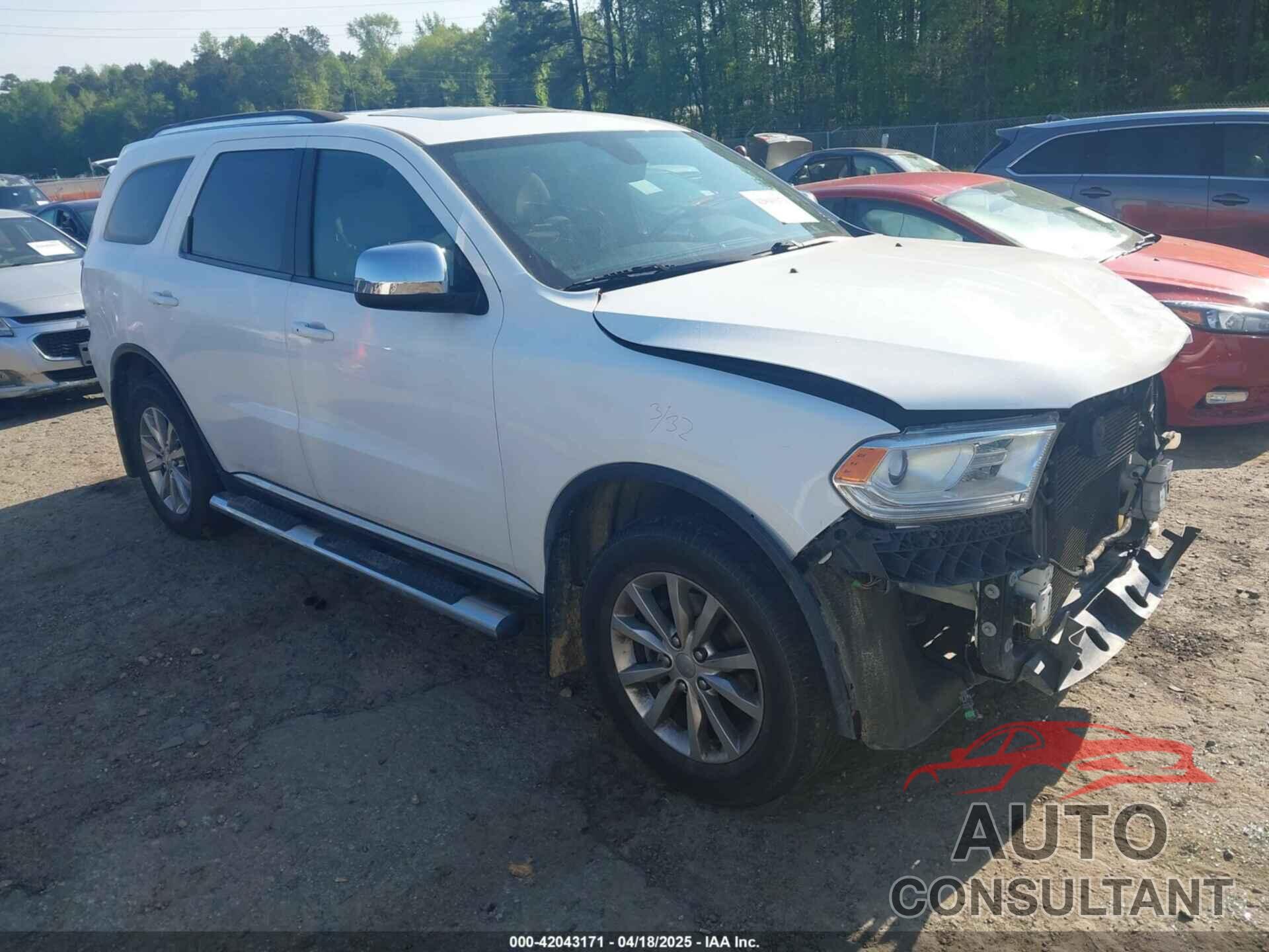 DODGE DURANGO 2018 - 1C4RDJAG0JC291564