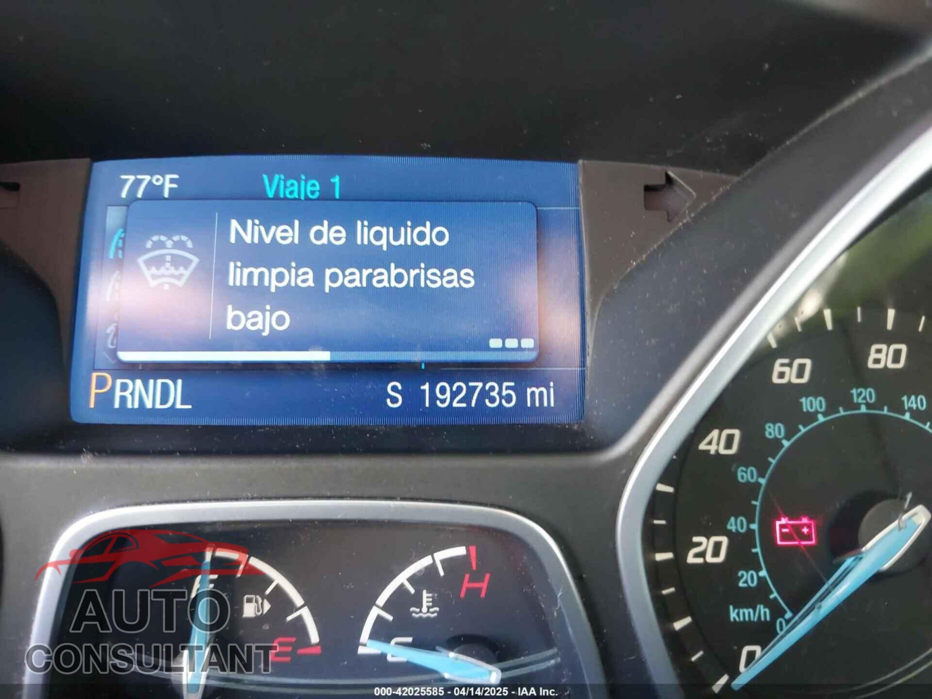 FORD FOCUS 2014 - 1FADP3K24EL199496