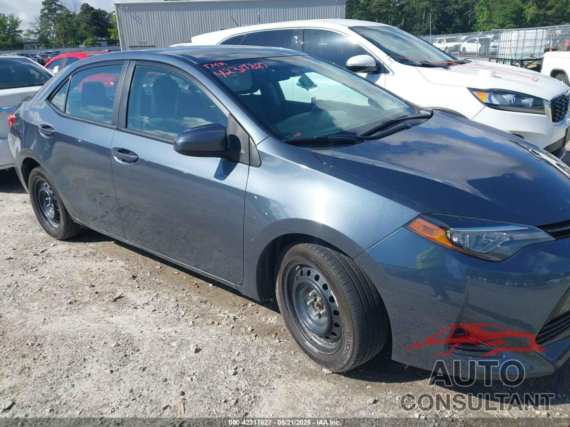 TOYOTA COROLLA 2019 - 2T1BURHE5KC168453
