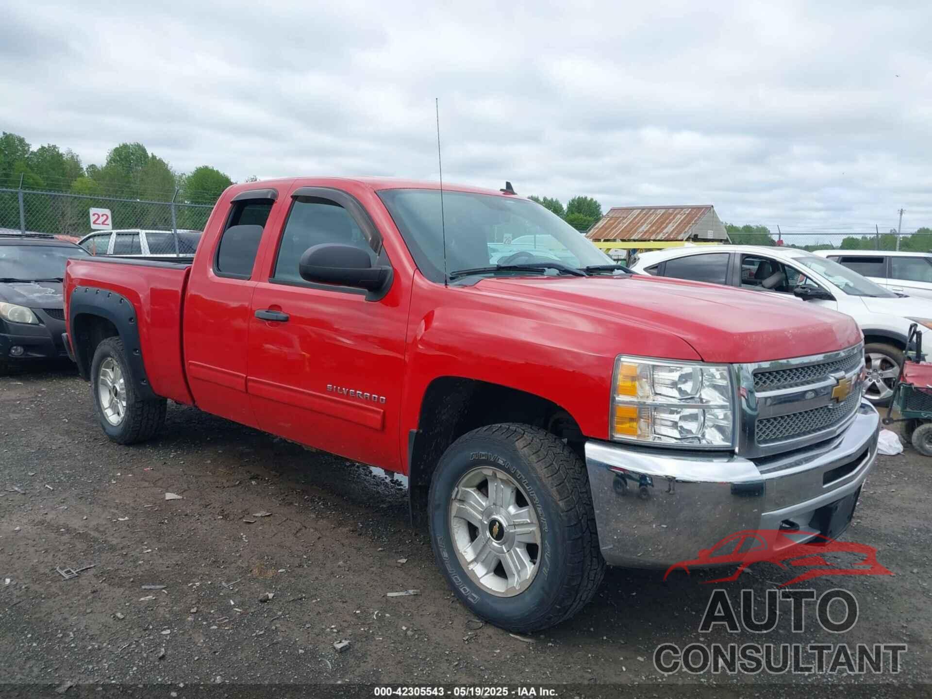 CHEVROLET SILVERADO 1500 2012 - 1GCRKSE73CZ259312