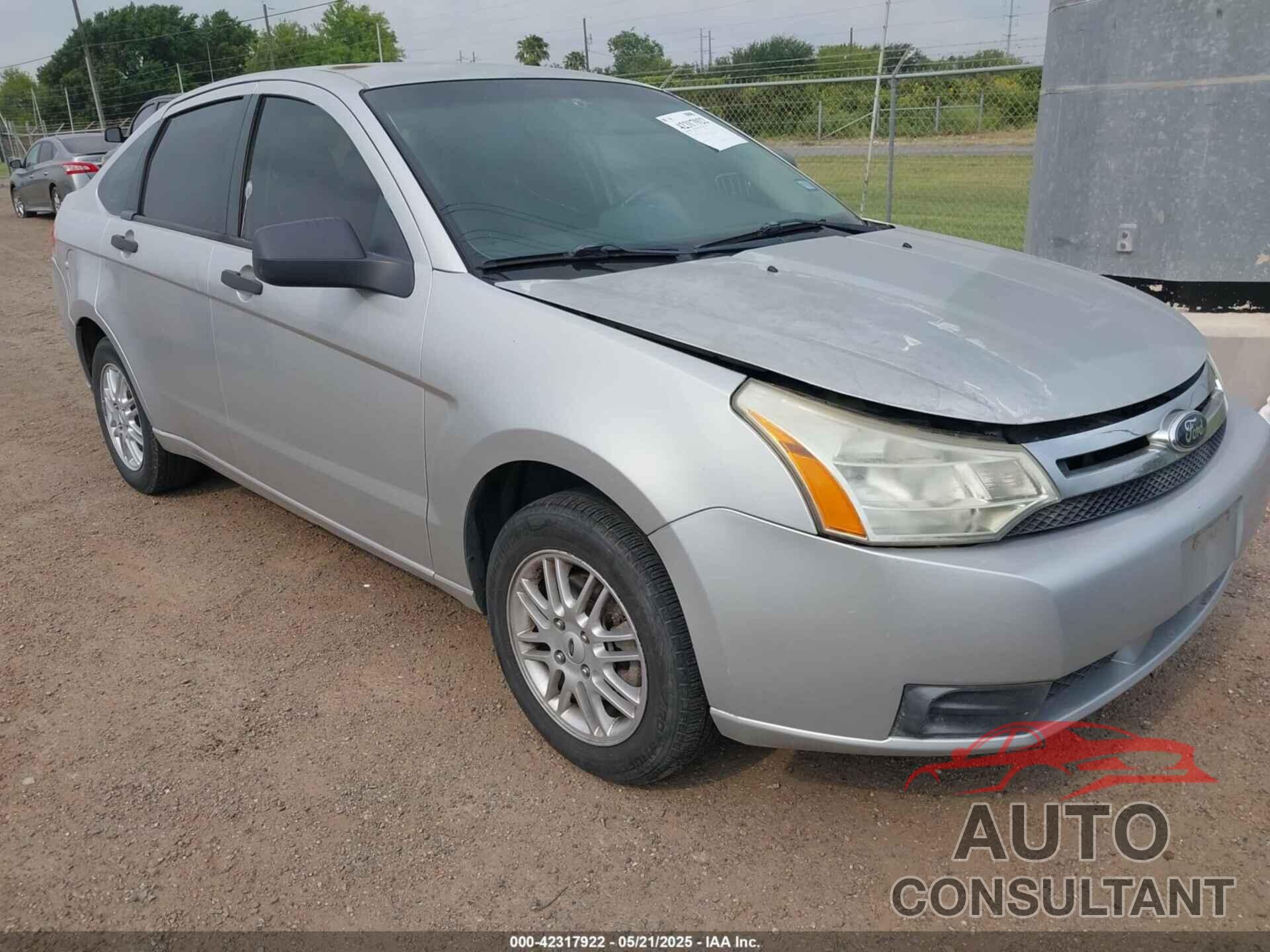 FORD FOCUS 2009 - 1FAHP35N69W124598