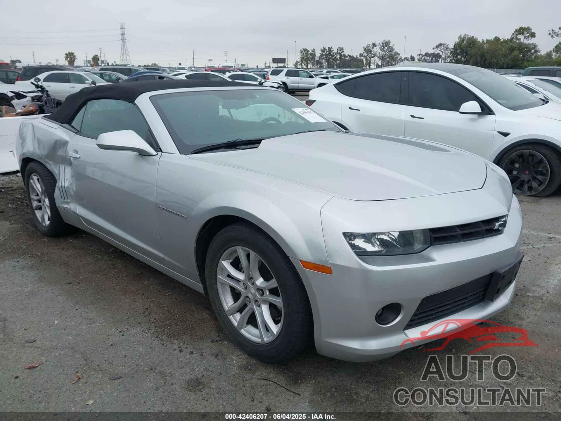 CHEVROLET CAMARO 2015 - 2G1FD3D36F9245008