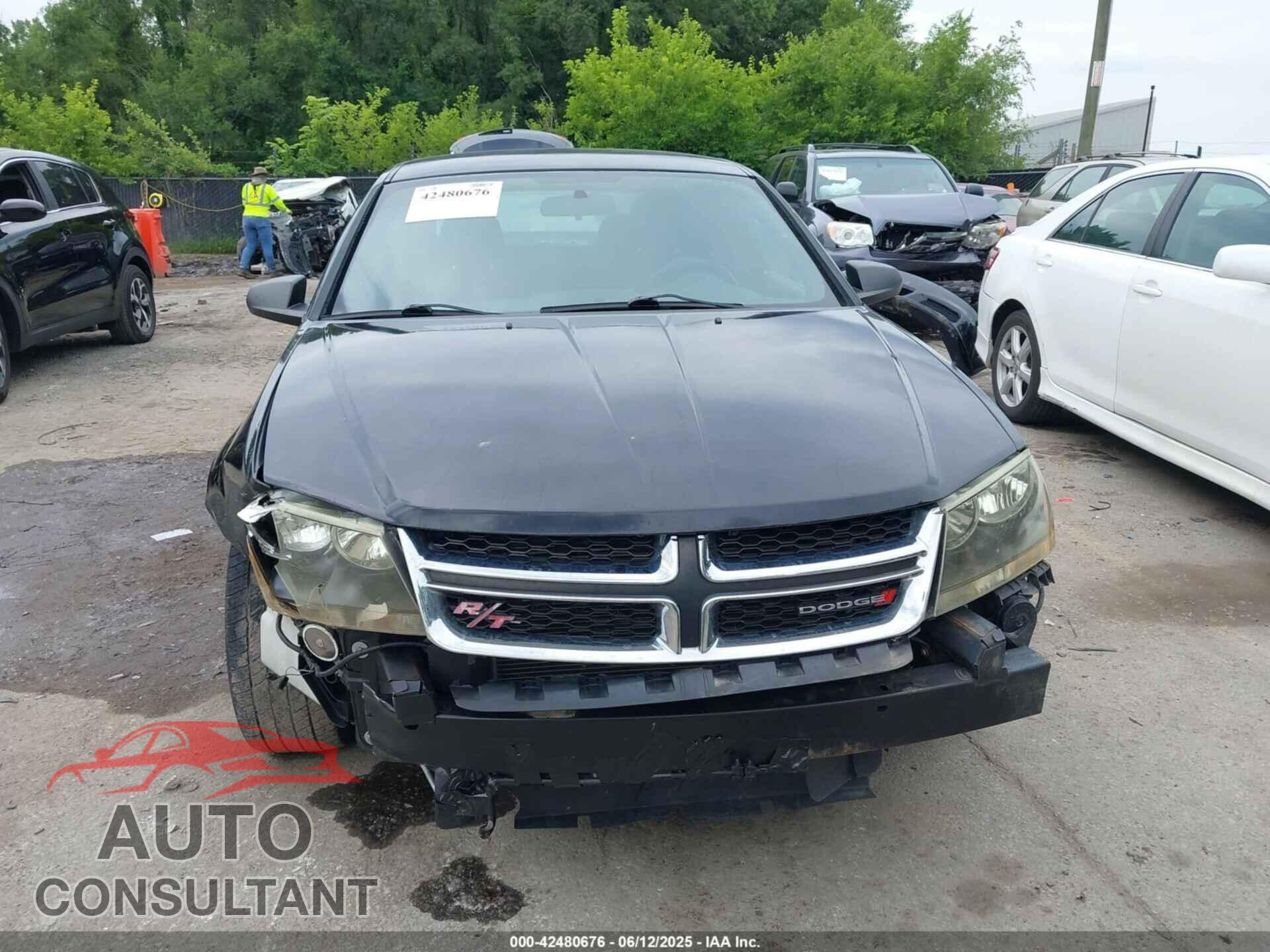 DODGE AVENGER 2013 - 1C3CDZAB1DN661023