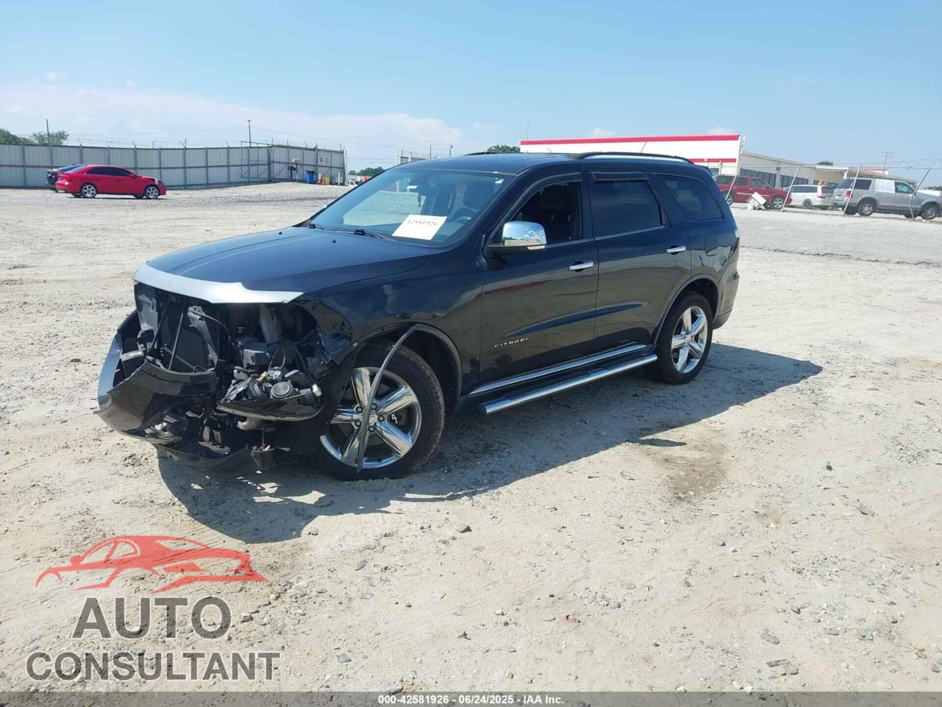 DODGE DURANGO 2012 - 1C4SDHET0CC112539
