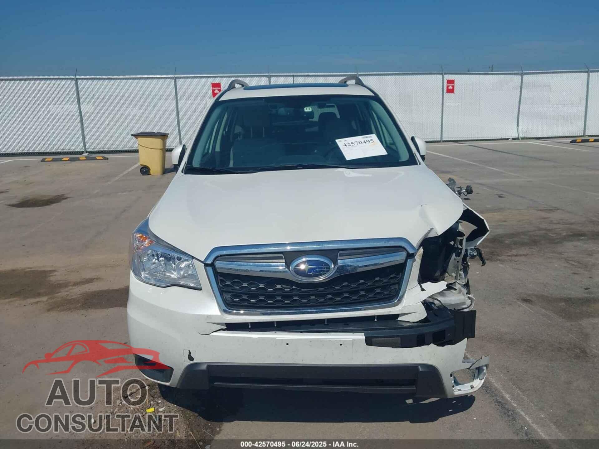 SUBARU FORESTER 2015 - JF2SJAFC8FH560552