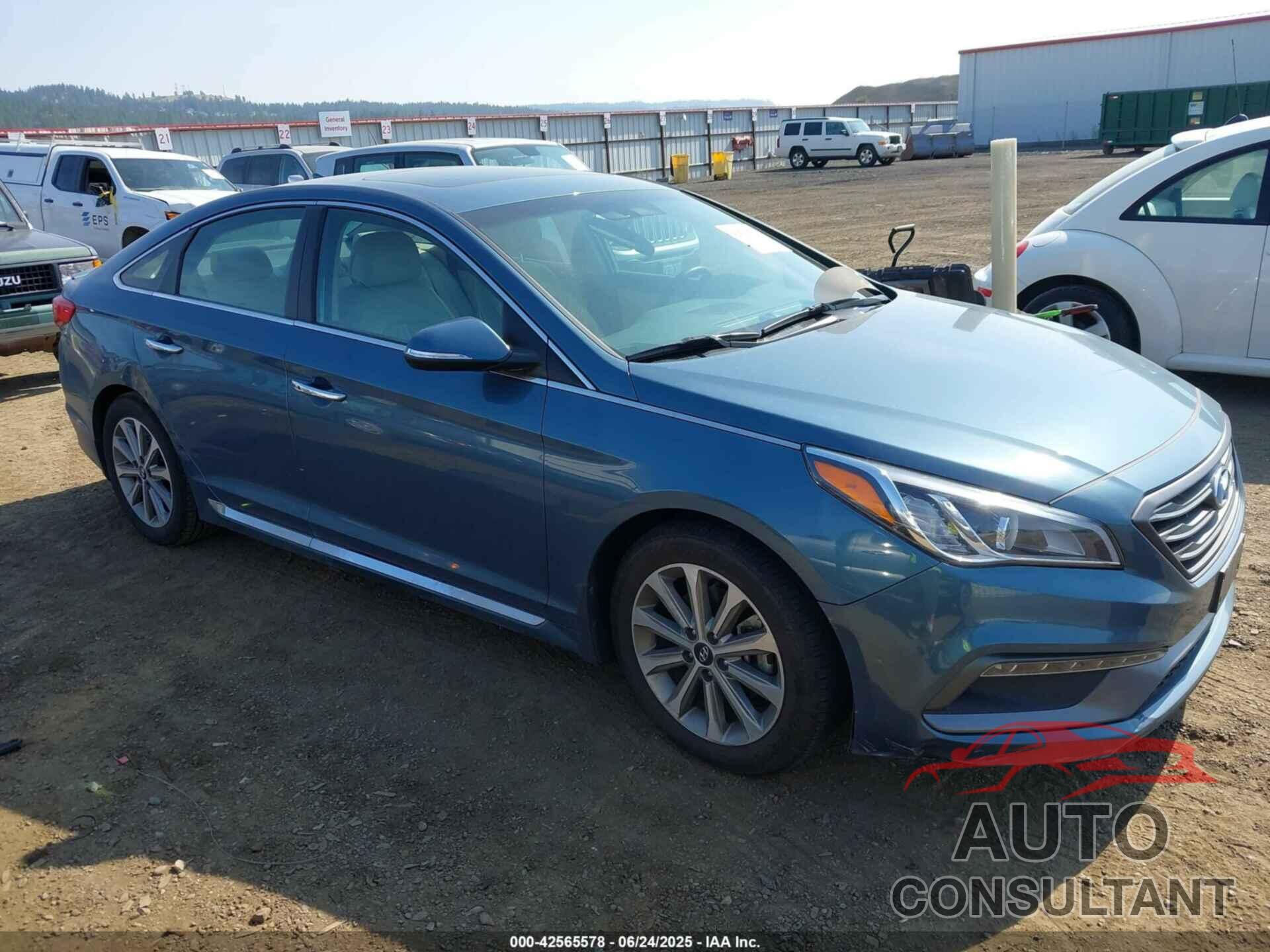 HYUNDAI SONATA 2017 - 5NPE34AF0HH455386