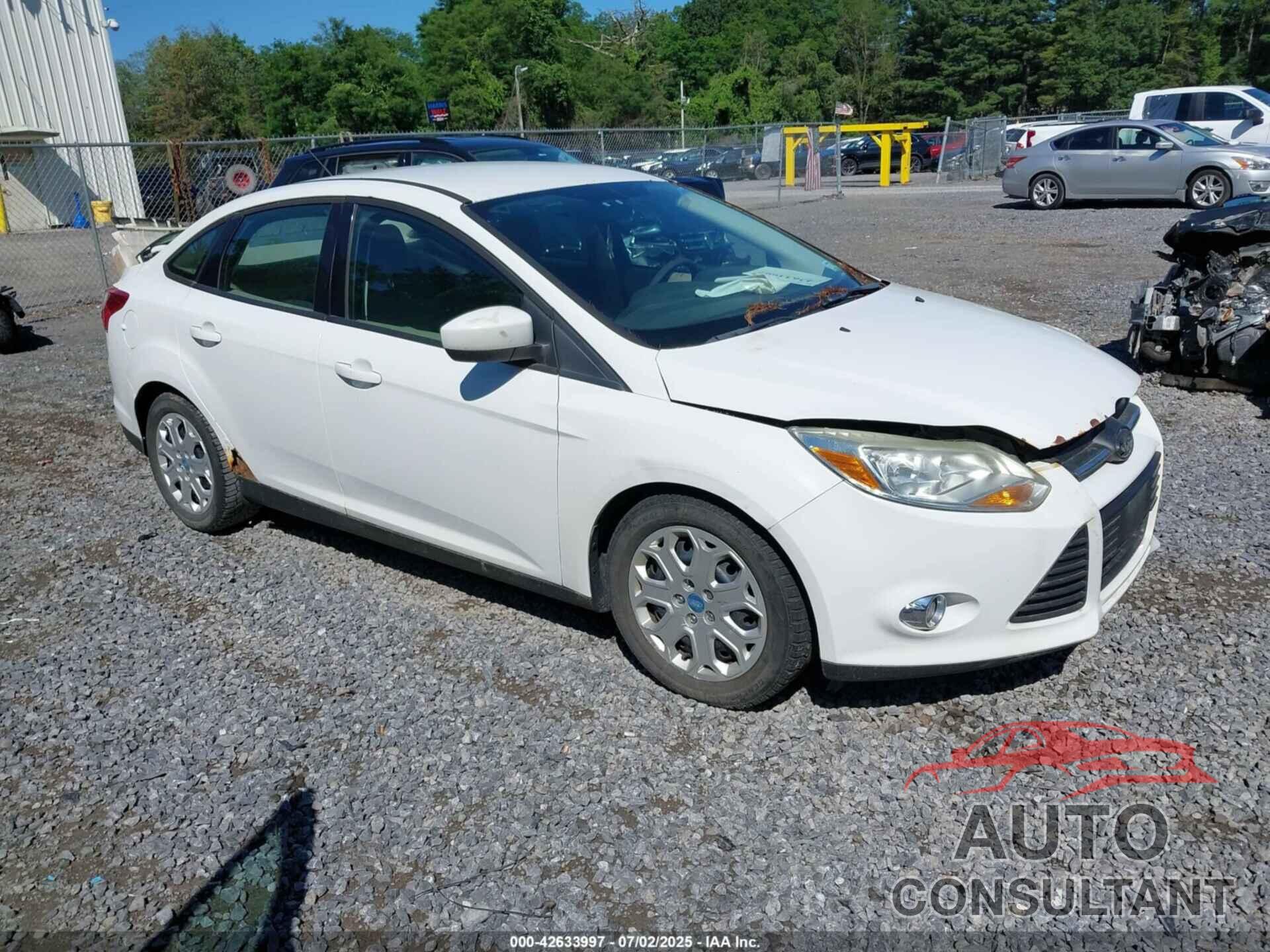 FORD FOCUS 2012 - 1FAHP3F27CL218986