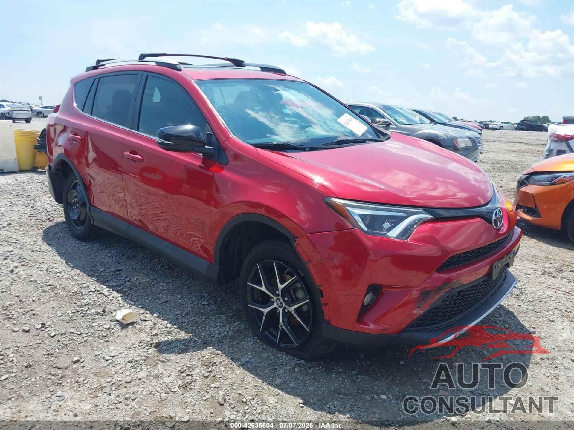 TOYOTA RAV4 2016 - 2T3JFREV7GW535831