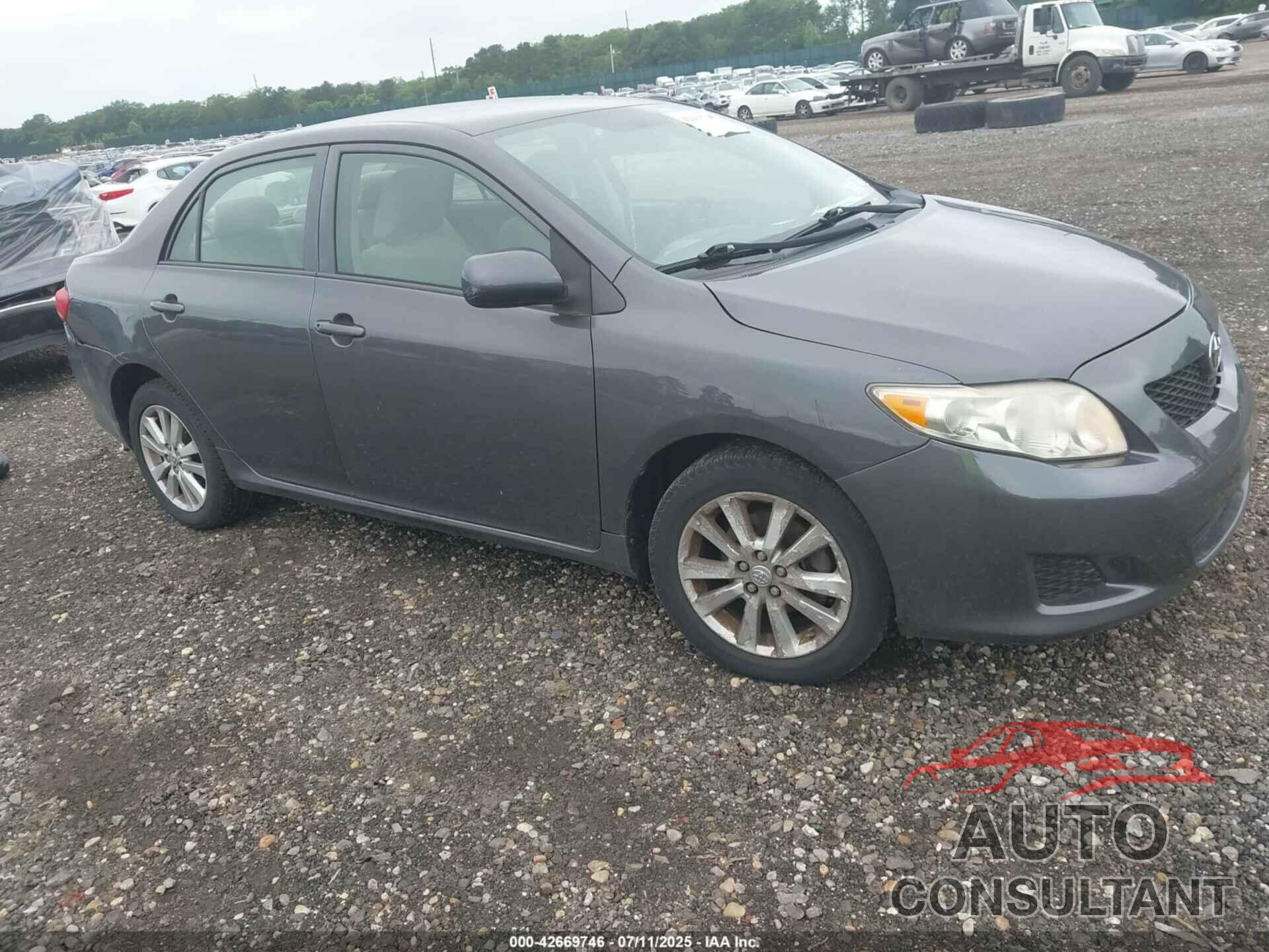 TOYOTA COROLLA 2009 - 1NXBU40E19Z054067