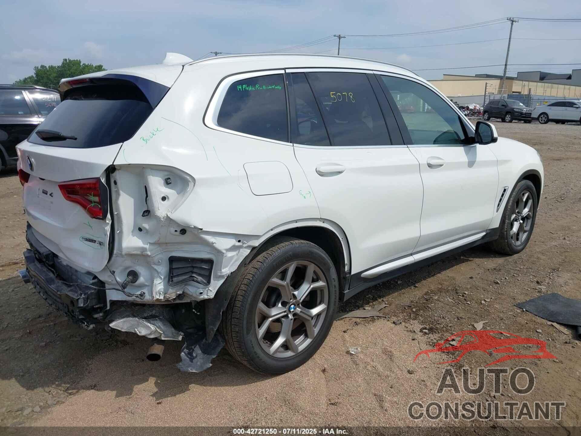 BMW X3 2021 - 5UXTY3C02M9F63430