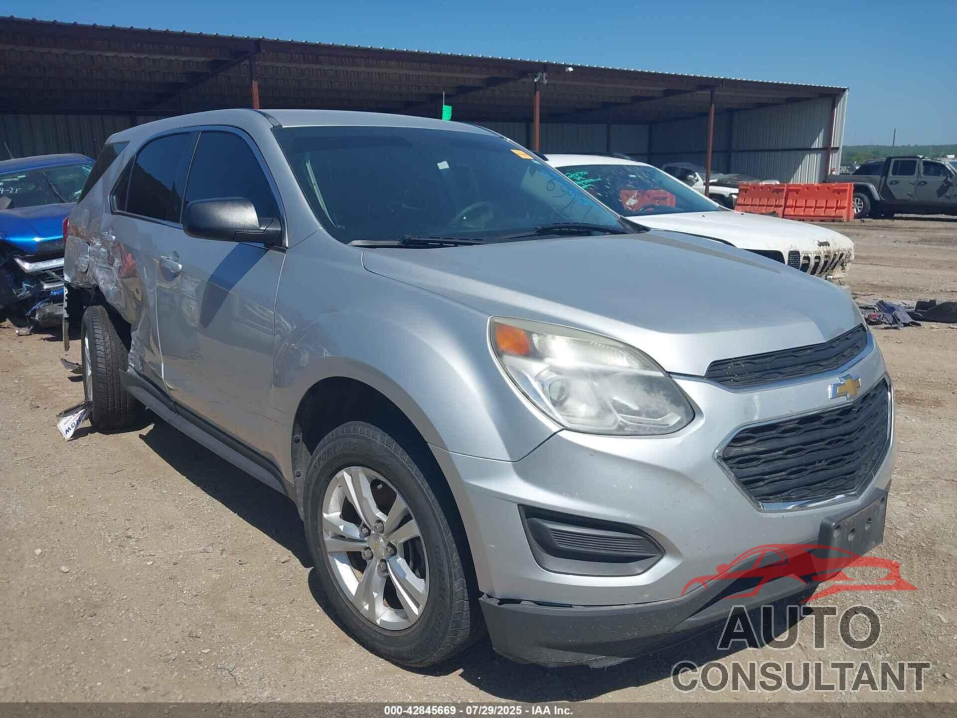 CHEVROLET EQUINOX 2016 - 2GNALBEKXG1129631