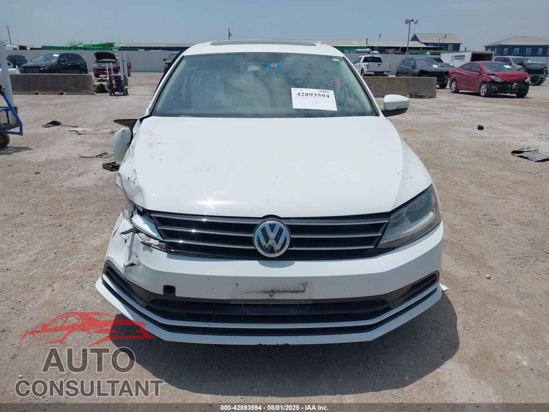 VOLKSWAGEN JETTA 2017 - 3VWDB7AJ2HM377446