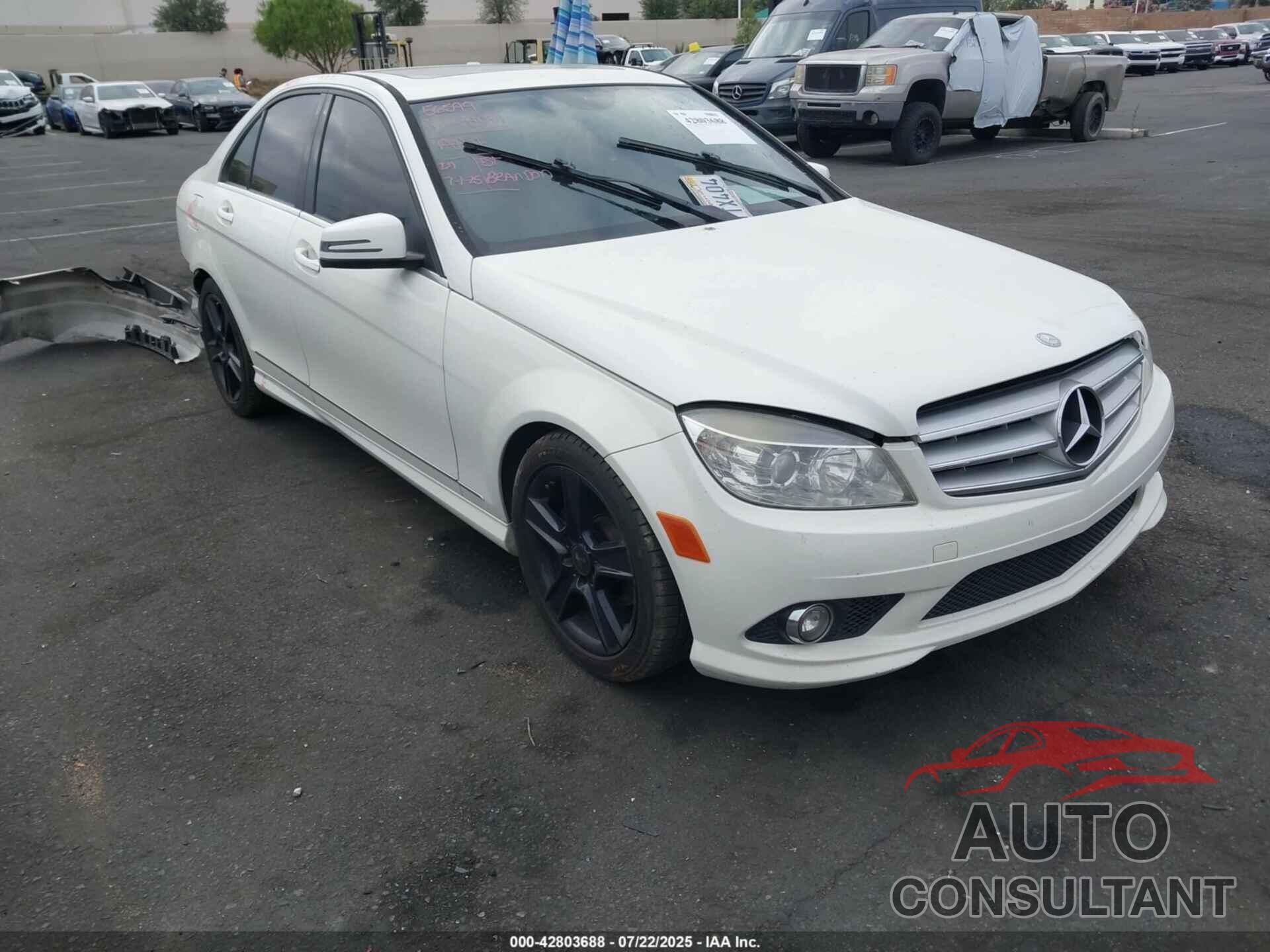 MERCEDES-BENZ C 300 2010 - WDDGF5EB0AF438042