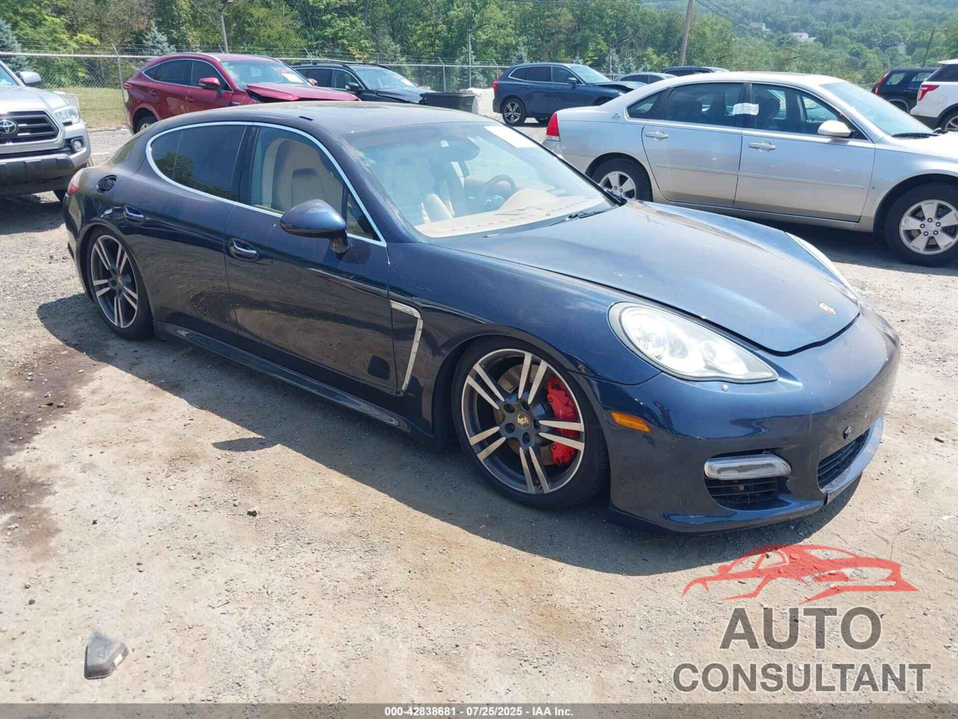 PORSCHE PANAMERA 2011 - WP0AC2A73BL091043