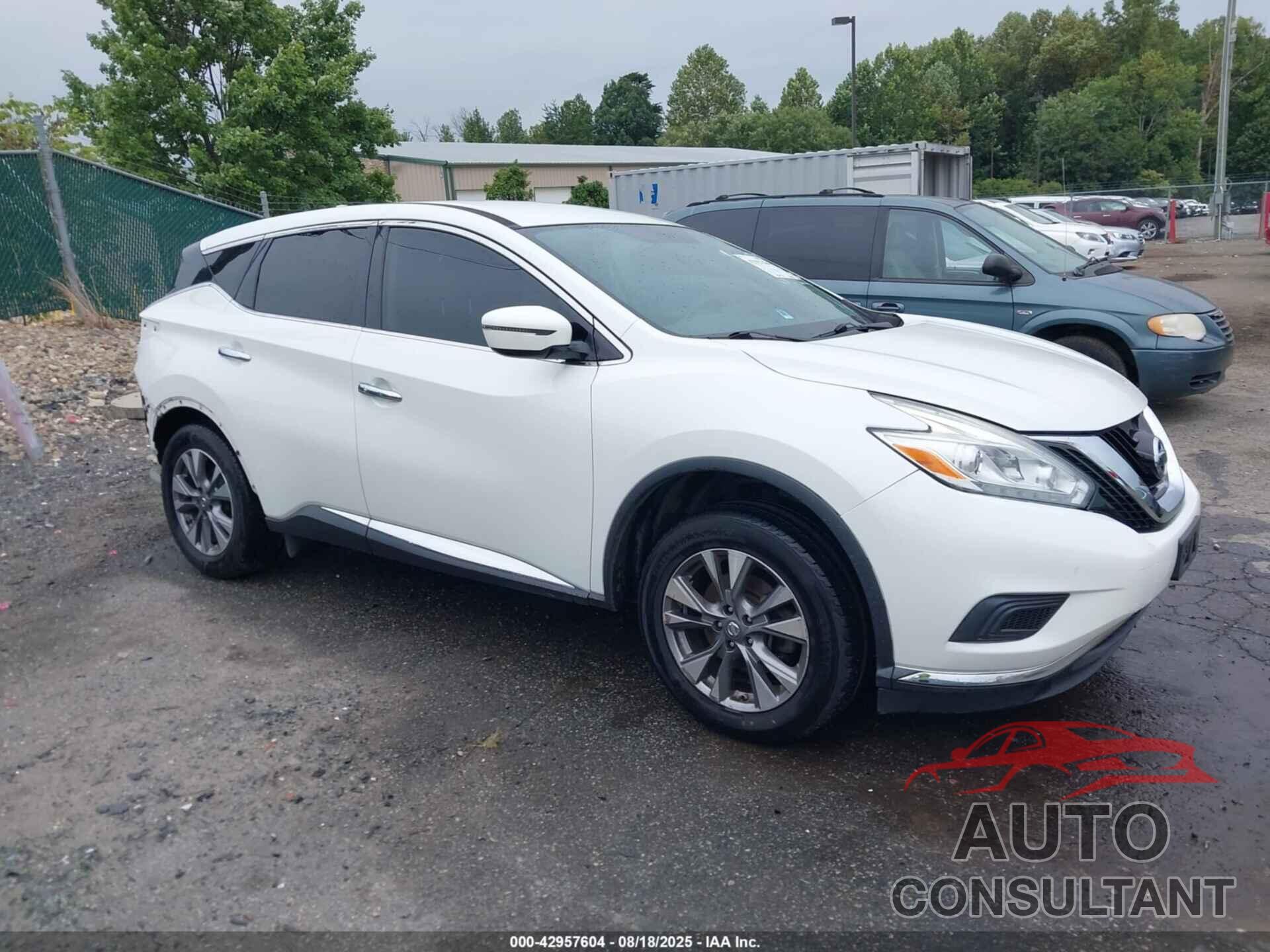 NISSAN MURANO 2017 - 5N1AZ2MH8HN181624