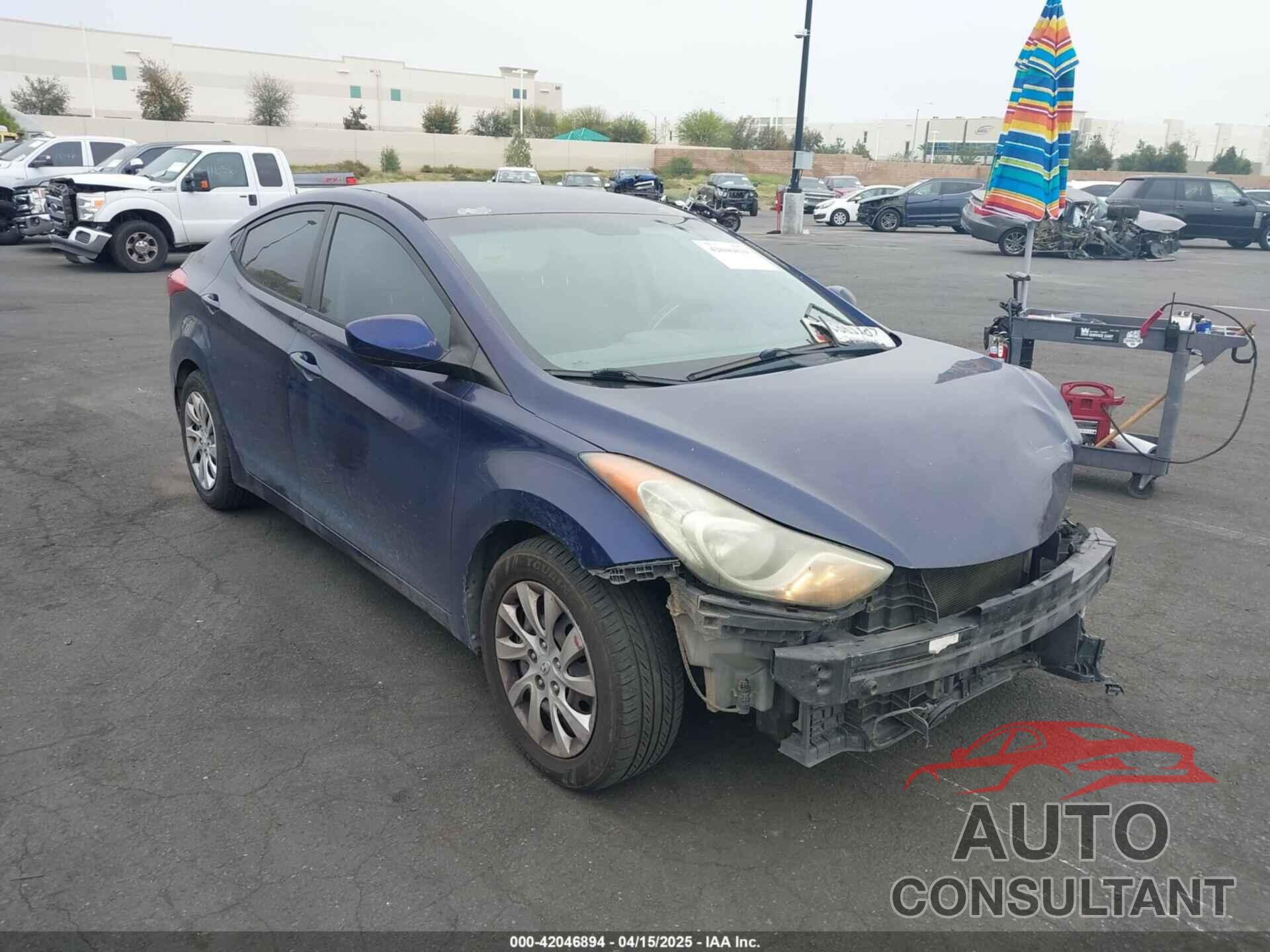 HYUNDAI ELANTRA 2011 - 5NPDH4AE0BH026695