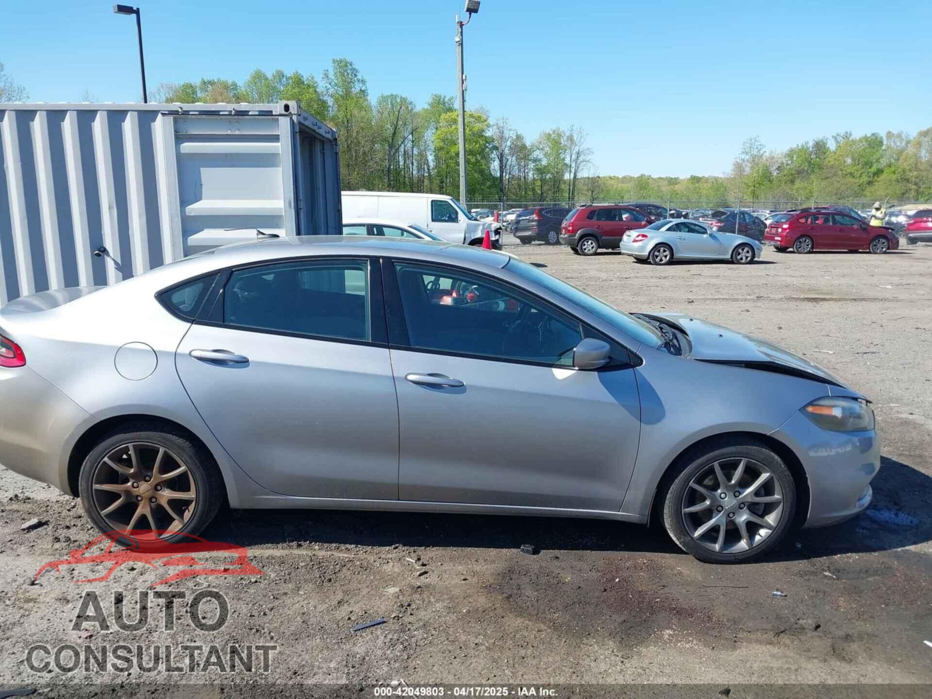DODGE DART 2014 - 1C3CDFBB9ED723921