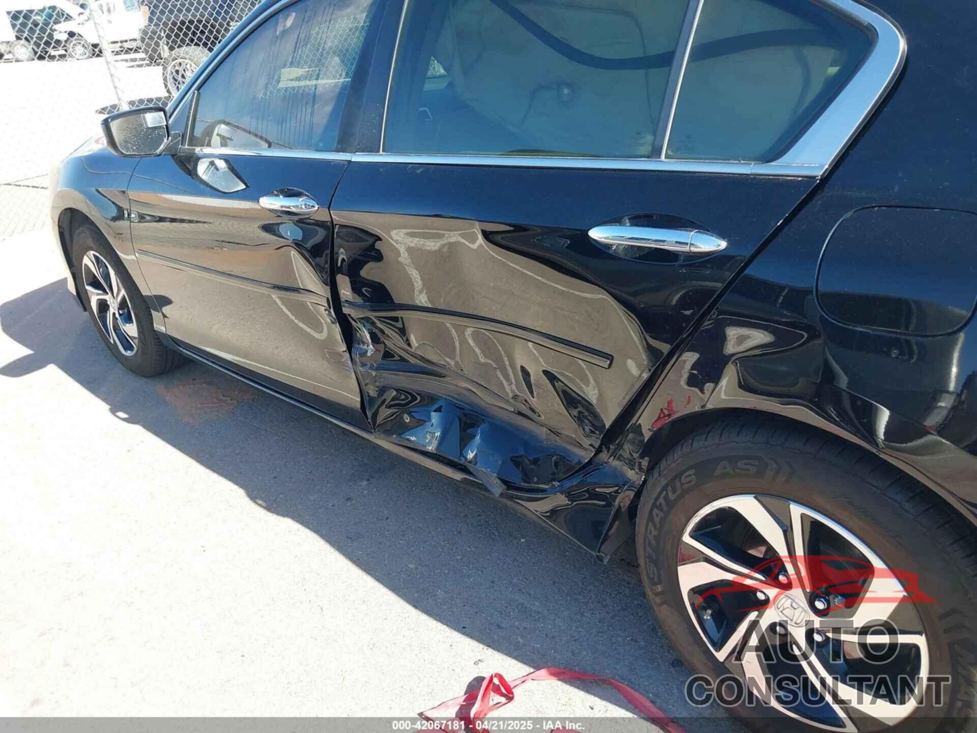 HONDA ACCORD 2016 - 1HGCR2F39GA231243