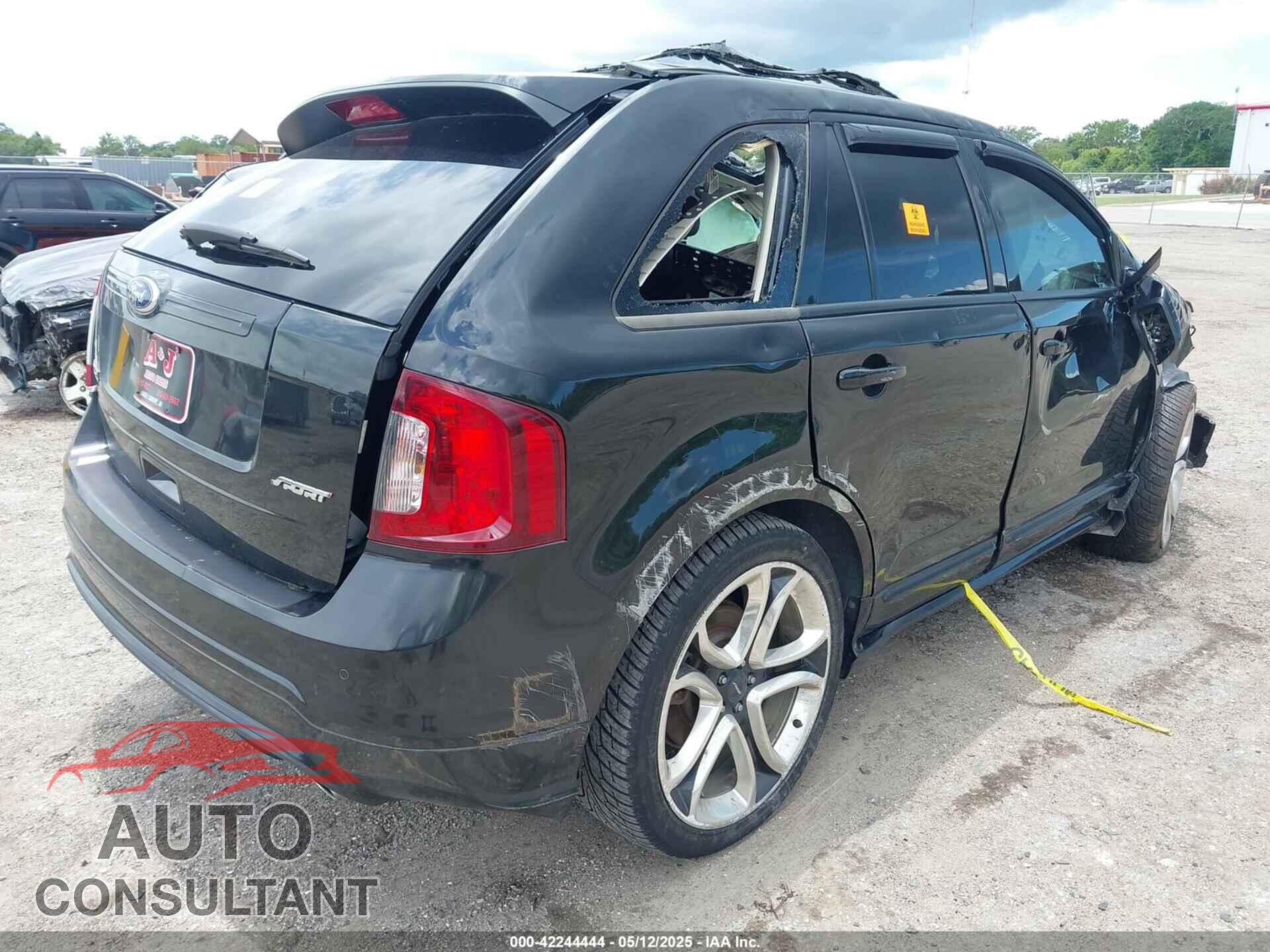 FORD EDGE 2012 - 2FMDK3AK3CBA56753