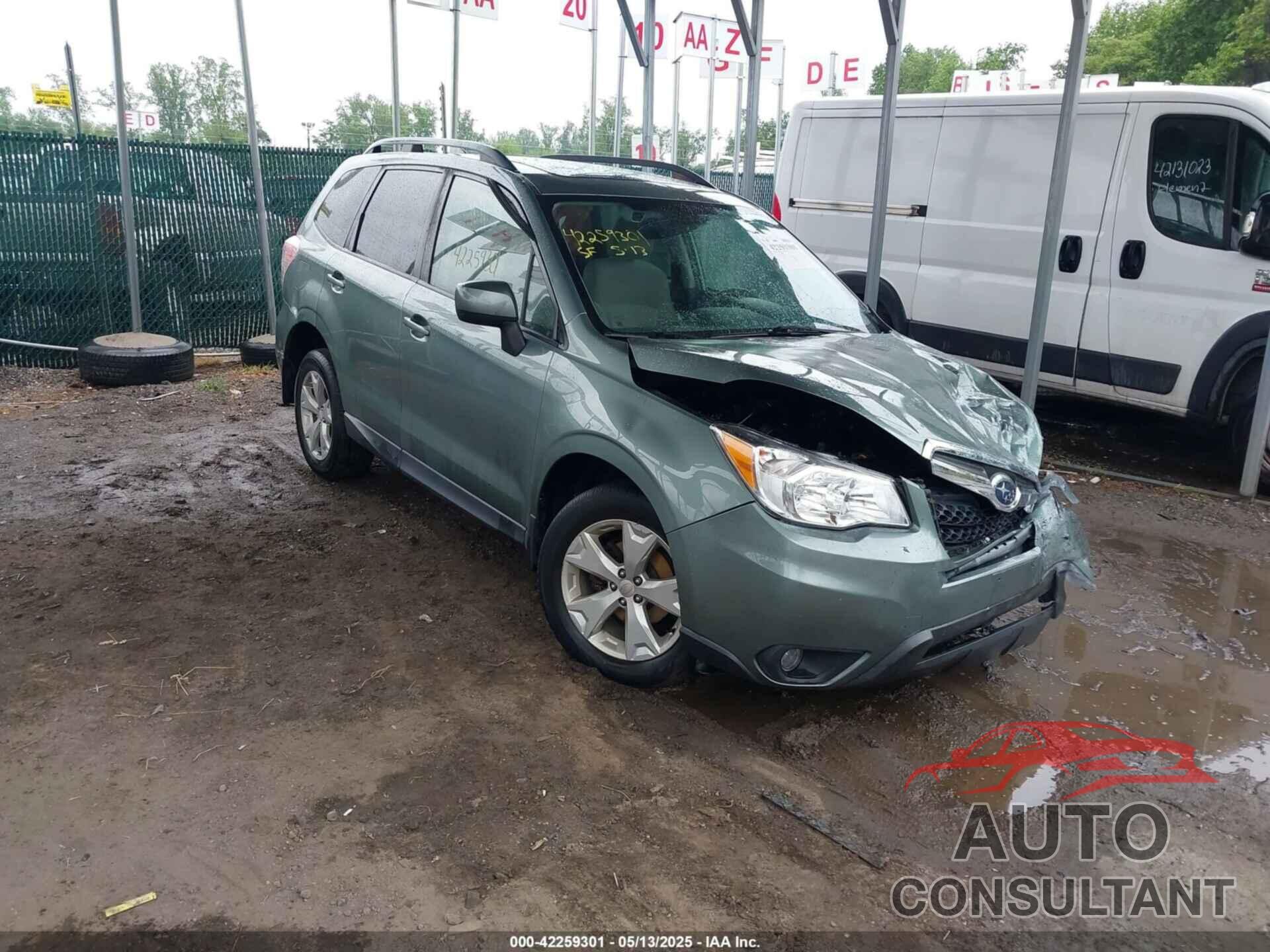 SUBARU FORESTER 2016 - JF2SJAFC7GH560043