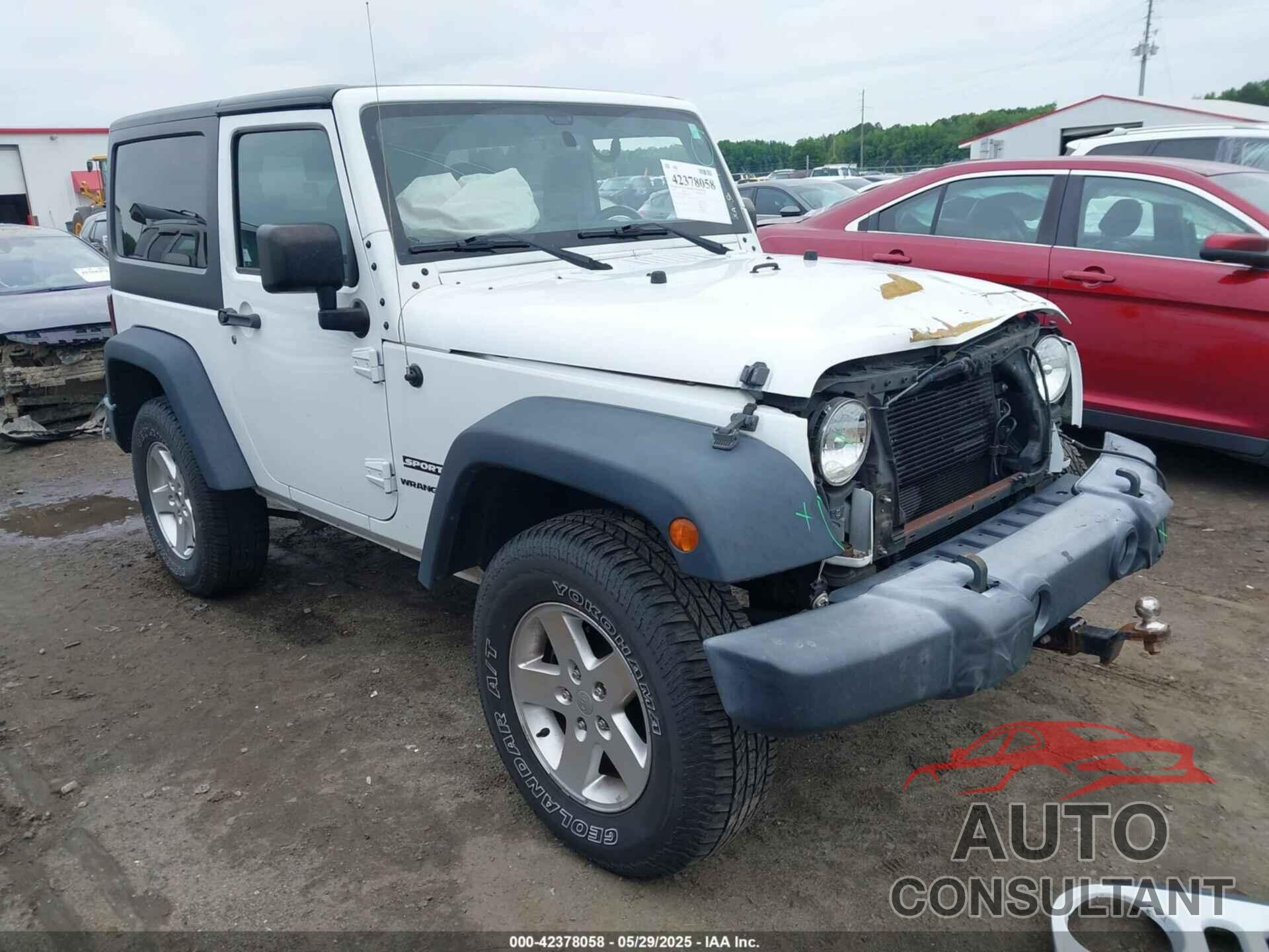 JEEP WRANGLER 2017 - 1C4AJWAG9HL611476