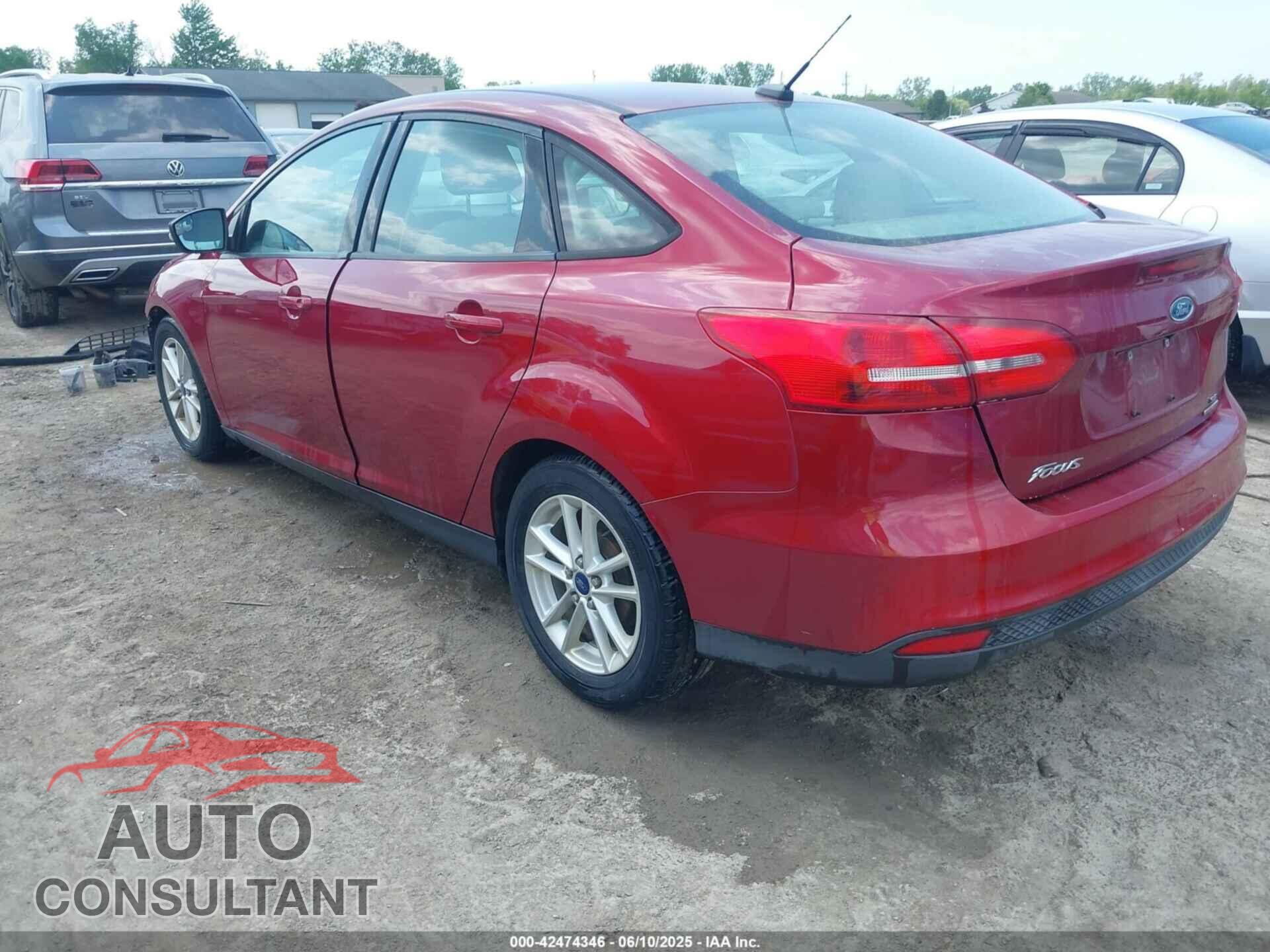 FORD FOCUS 2016 - 1FADP3F28GL358243