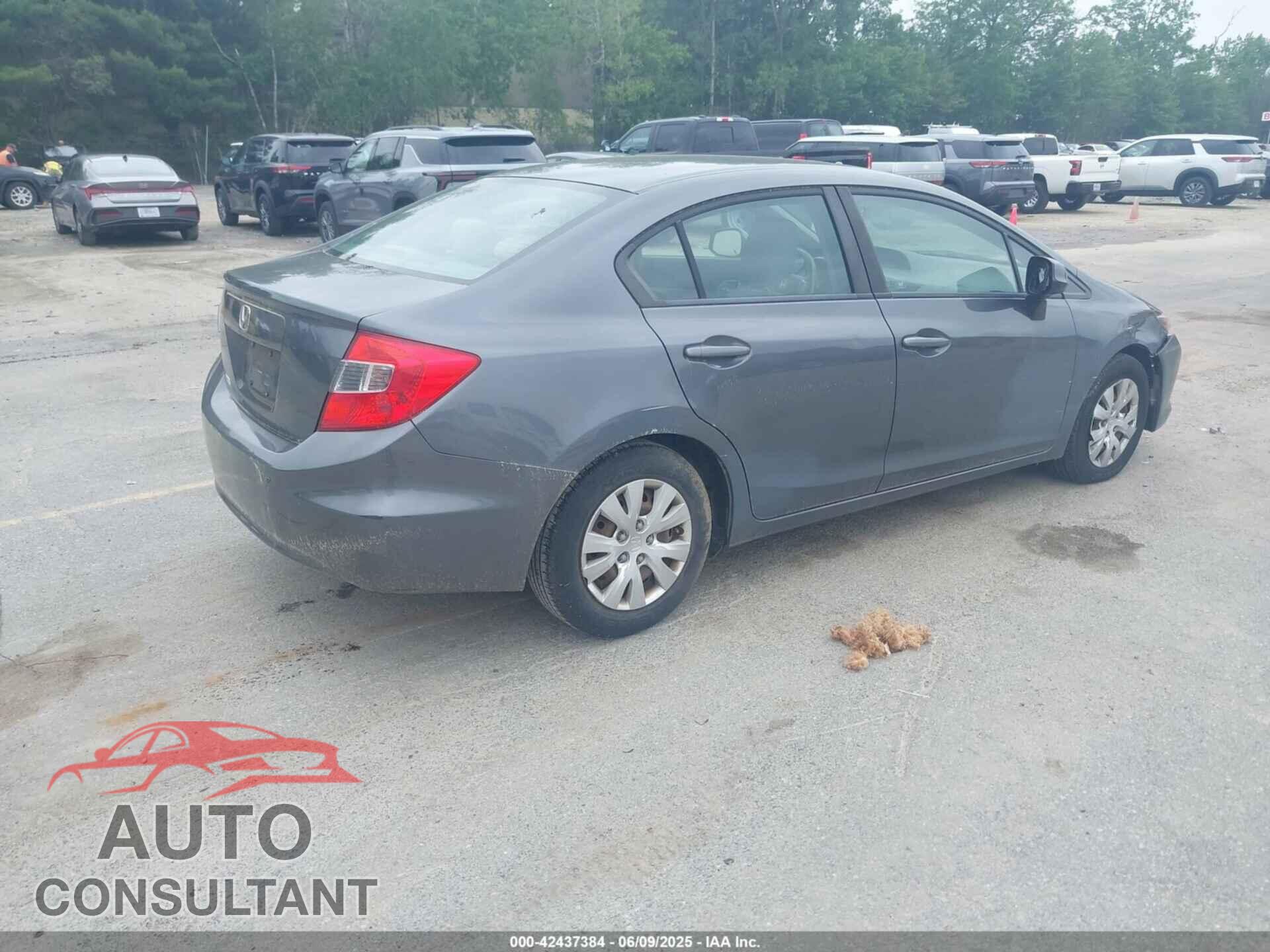 HONDA CIVIC 2012 - 2HGFB2F54CH317395