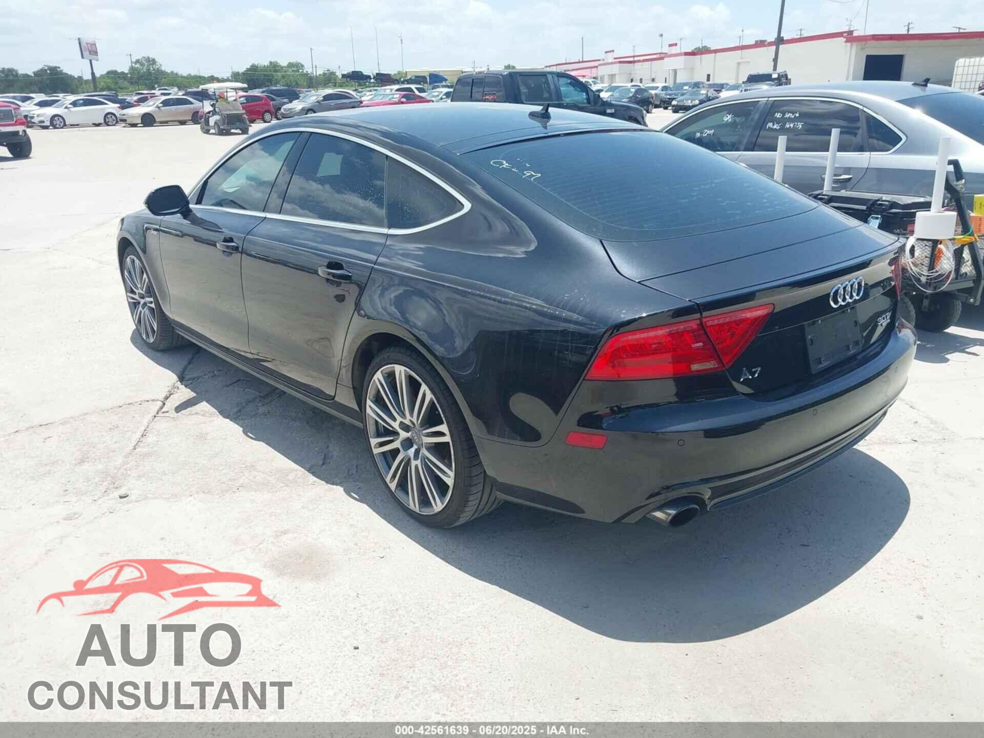 AUDI A7 2012 - WAUYGAFC4CN063645