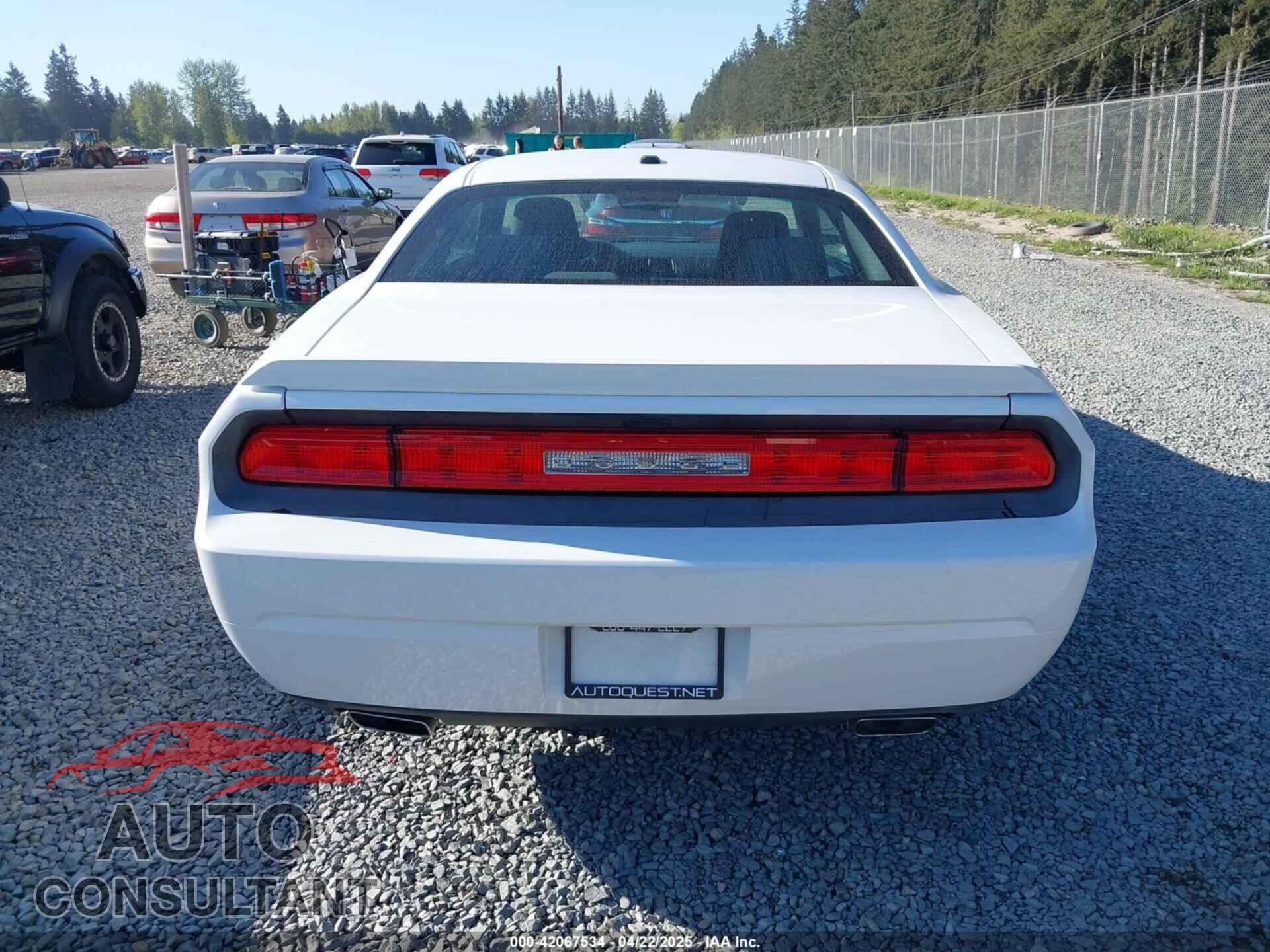 DODGE CHALLENGER 2012 - 2C3CDYBT1CH158004