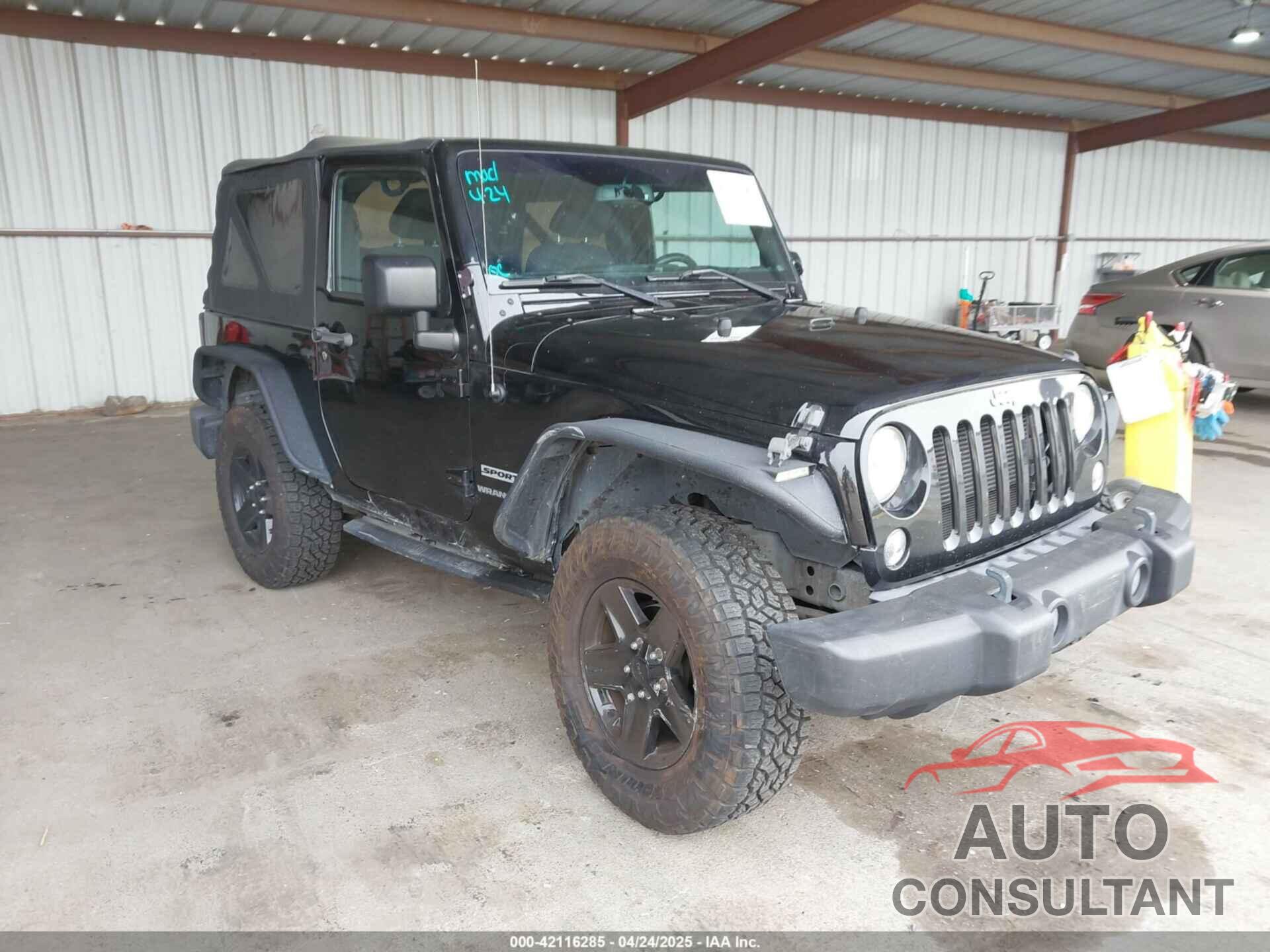 JEEP WRANGLER 2015 - 1C4AJWAG8FL550635