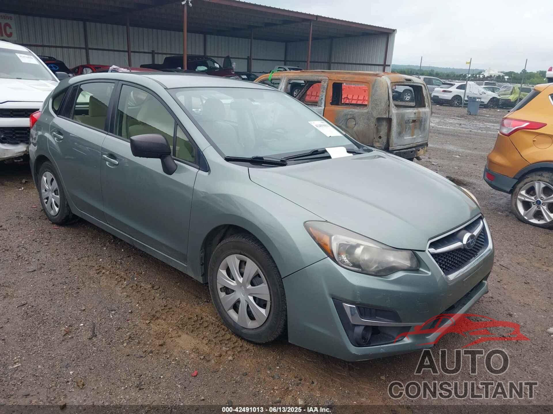 SUBARU IMPREZA 2016 - JF1GPAA60GH350183