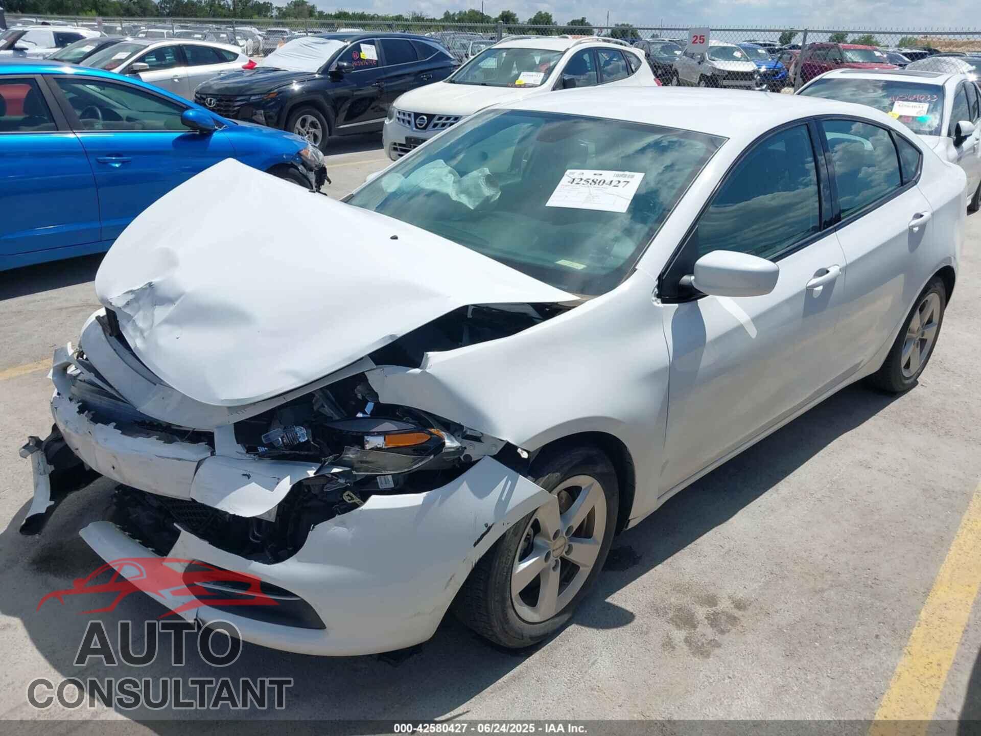 DODGE DART 2016 - 1C3CDFBB0GD762271