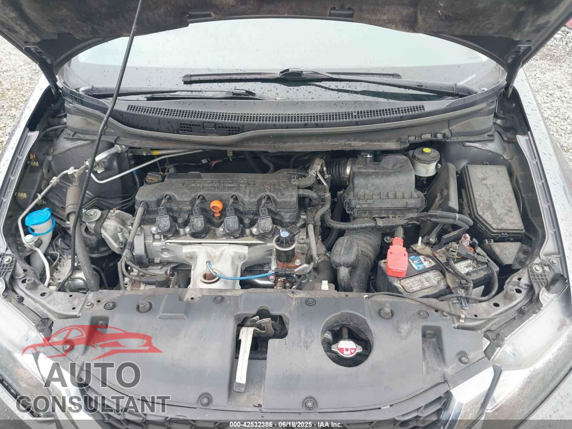 HONDA CIVIC 2014 - 19XFB2F58EE209827