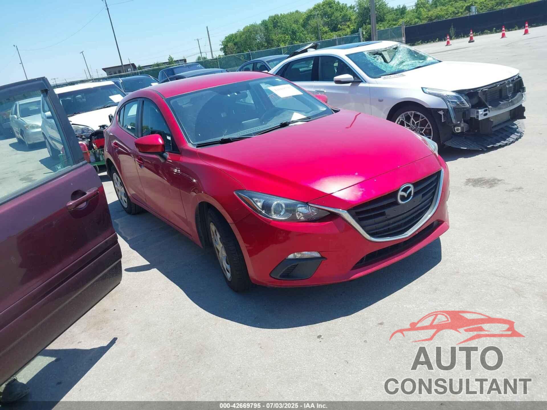 MAZDA MAZDA3 2015 - 3MZBM1K72FM193641