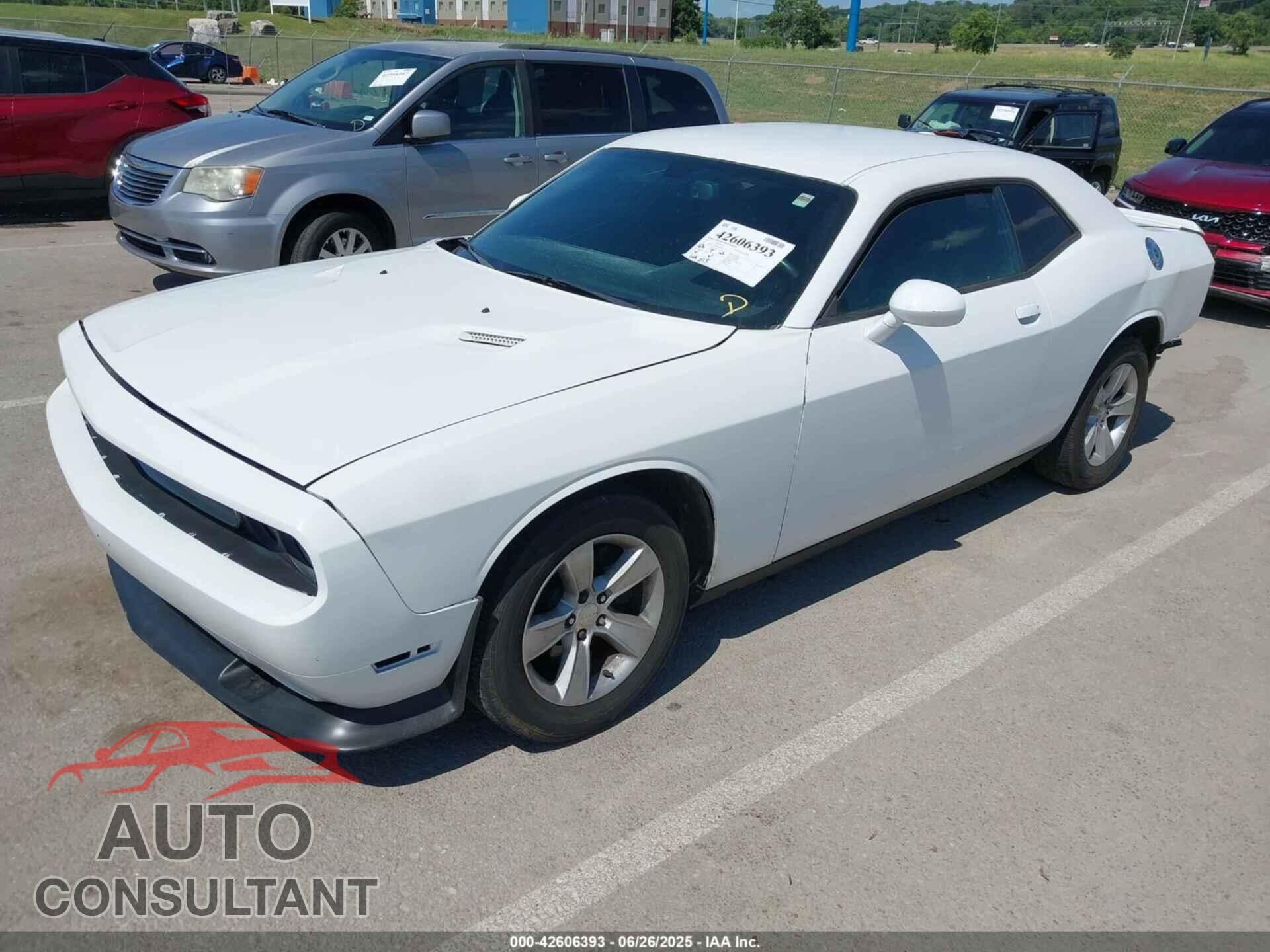 DODGE CHALLENGER 2013 - 2C3CDYAG6DH604038