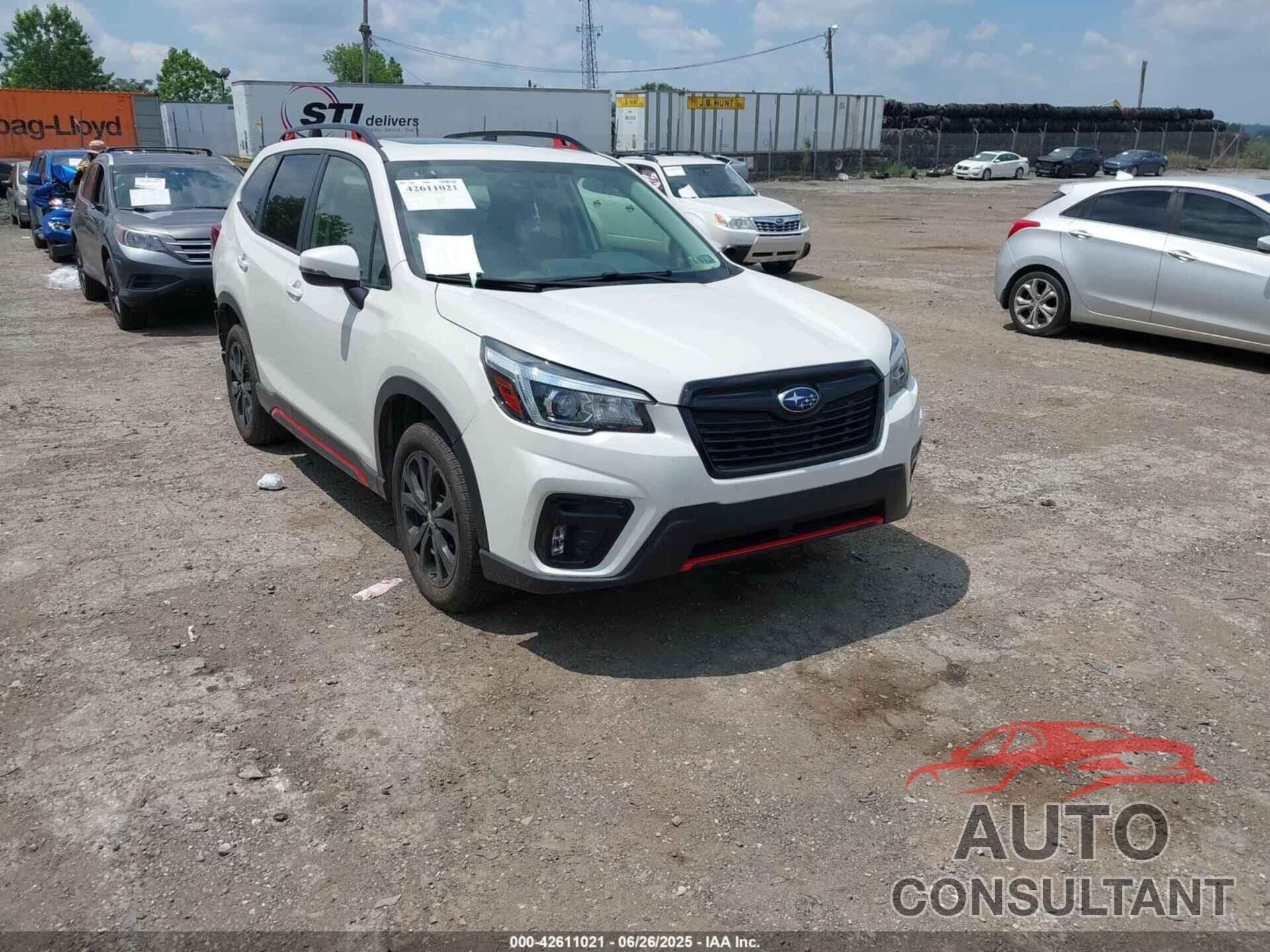 SUBARU FORESTER 2019 - JF2SKAKC6KH453755