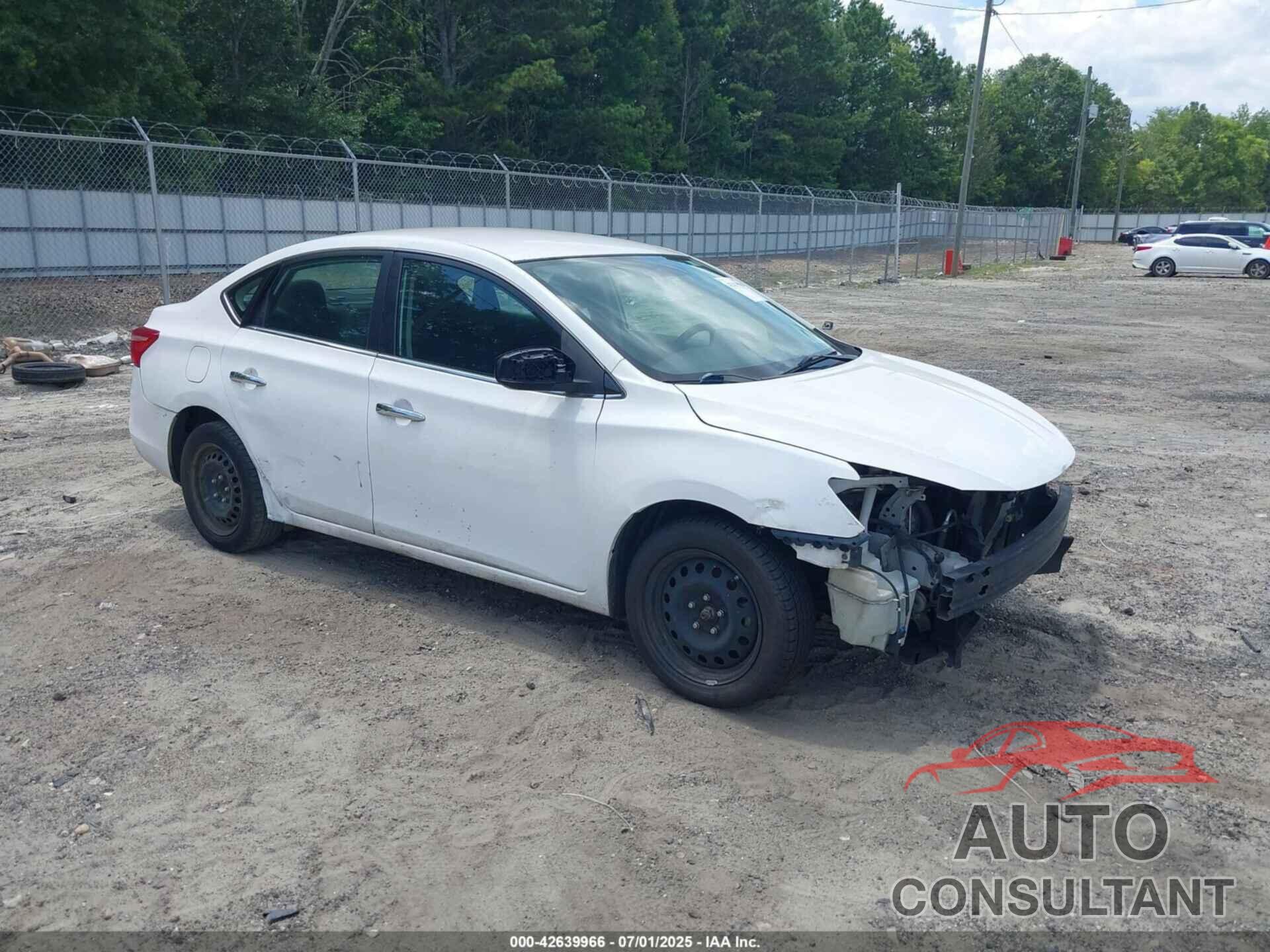 NISSAN SENTRA 2017 - 3N1AB7APXHY328565