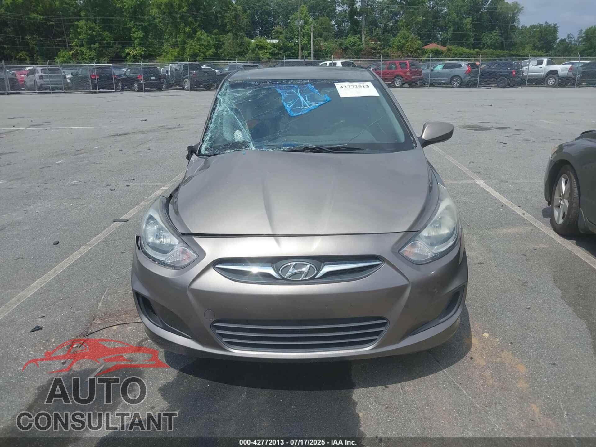 HYUNDAI ACCENT 2014 - KMHCT5AE8EU161817