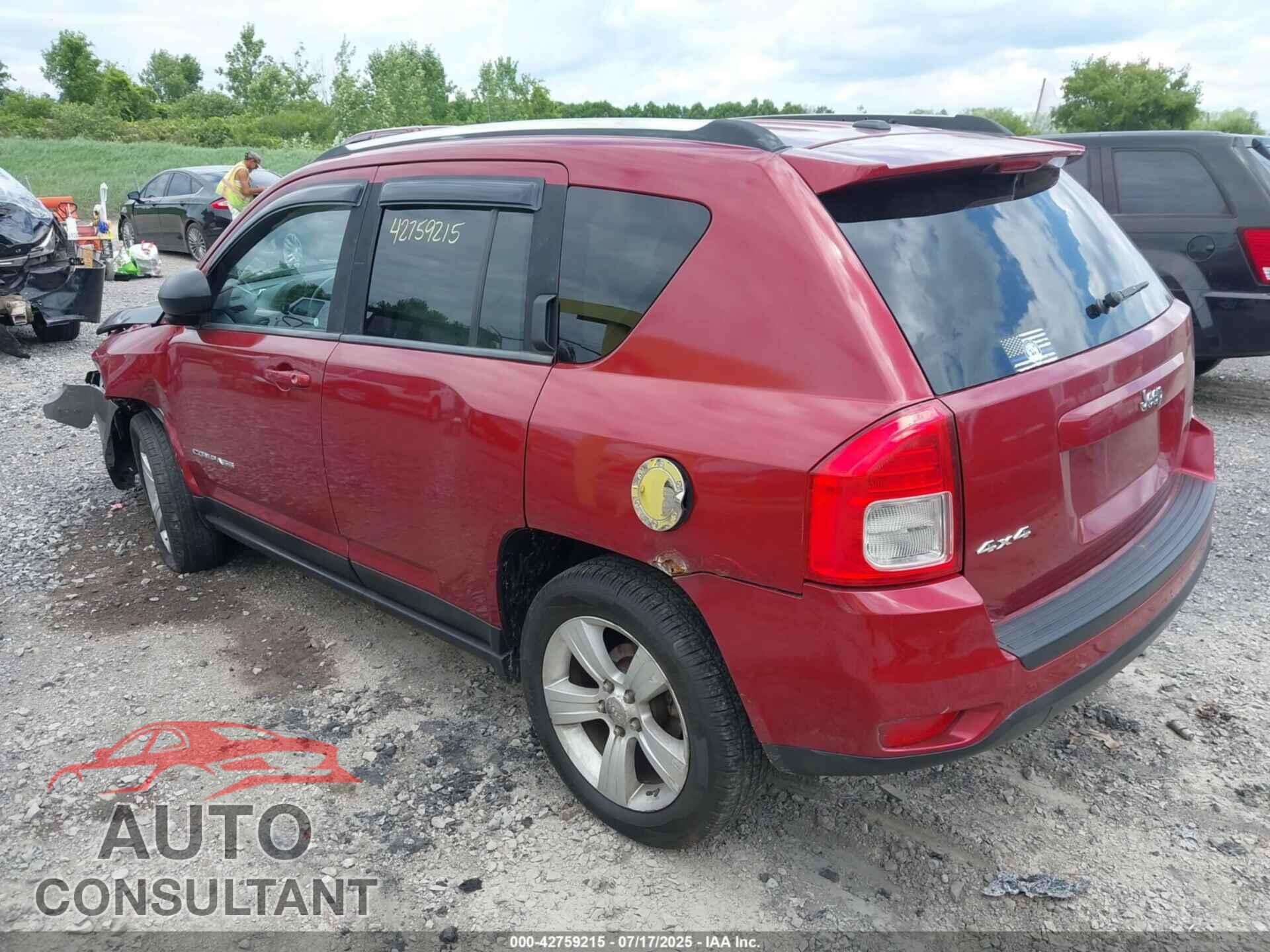 JEEP COMPASS 2012 - 1C4NJDEB6CD524495